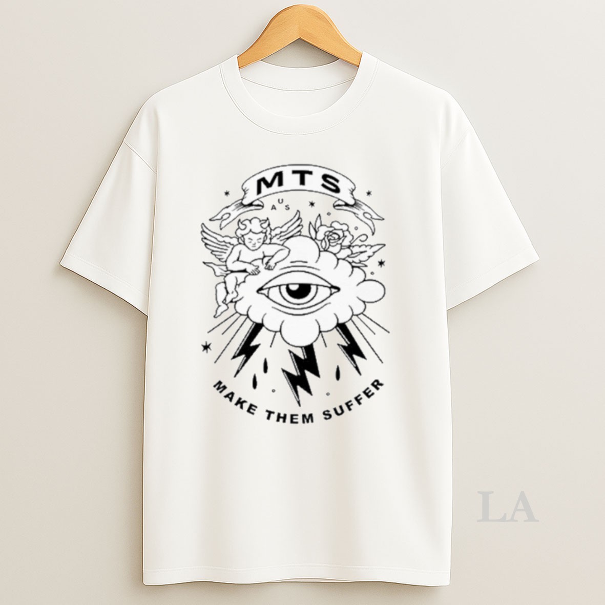 Original Make Them Suffer Cloud Angel Eye Shirt