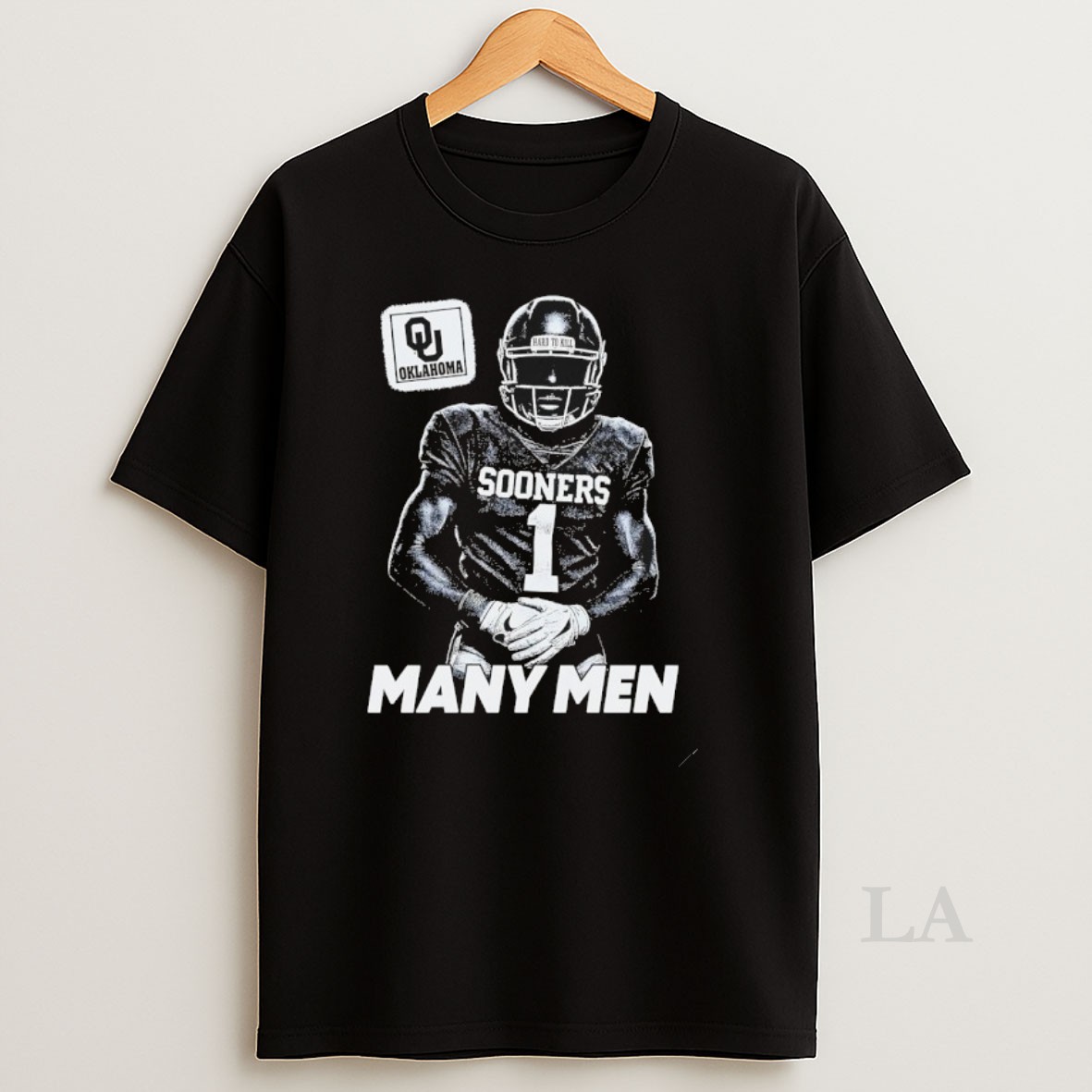 Original Many Men Oklahoma Sooners Football Hard To Kill Shirt