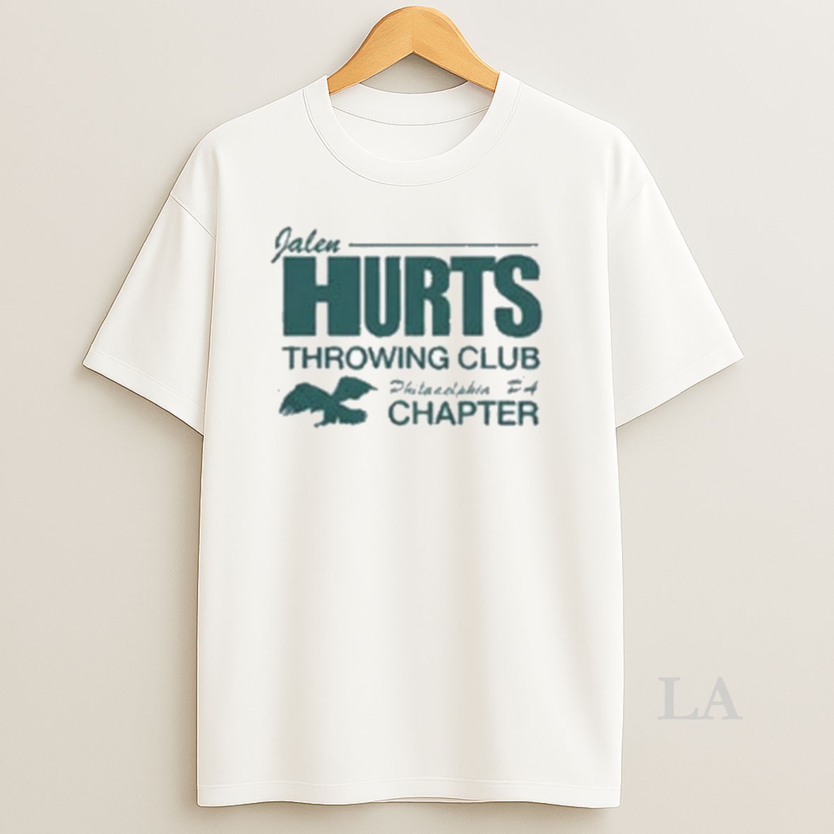 Original Max Dolente Jalen Hurts Throwing Club Philadelphia Eagles Philly Chapter Shirt