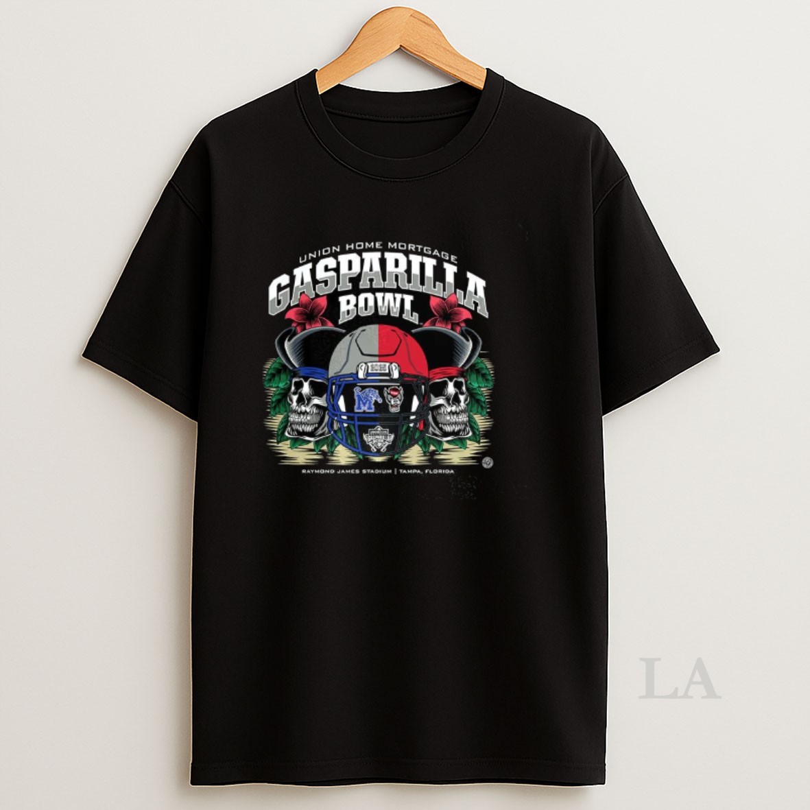 Original Memphis Tigers Vs Nc State Wolfpack Gasparilla Bowl 2025 Shirt
