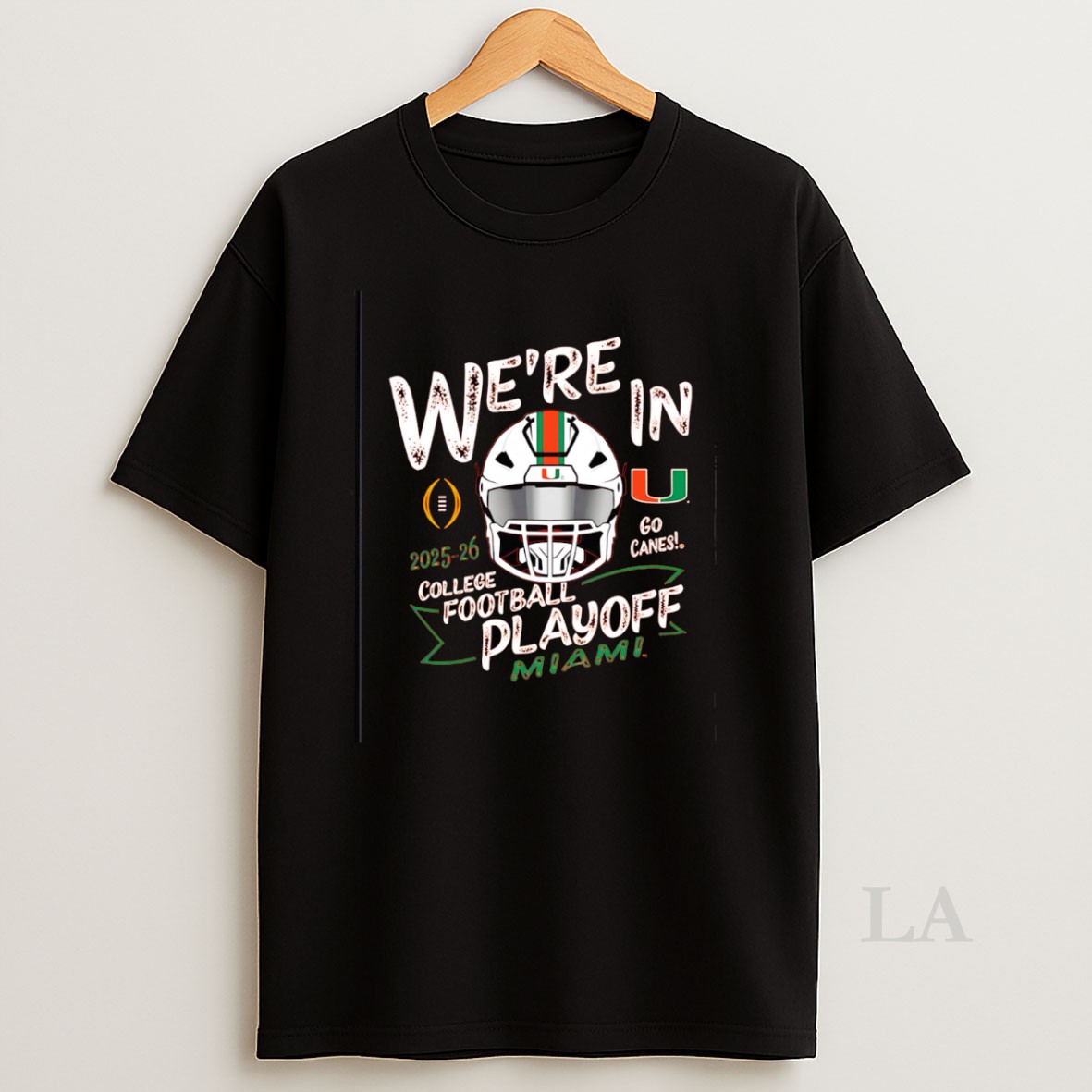 Original Miami Hurricanes Were In 2025 College Football Playoffs Shirt