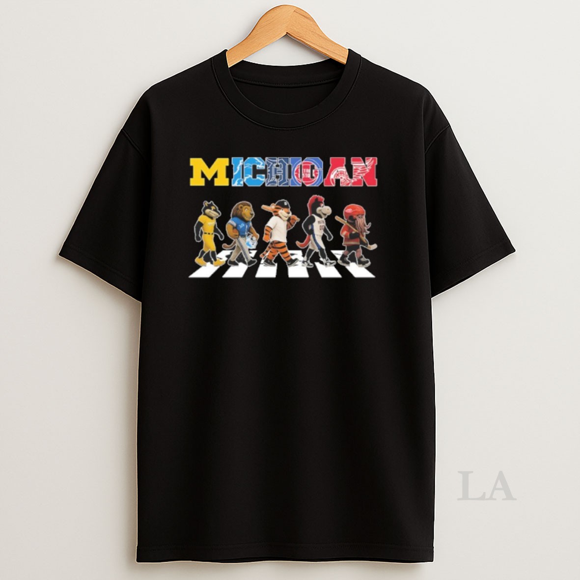 Original Michigan Mascot Abbey Road Shirt