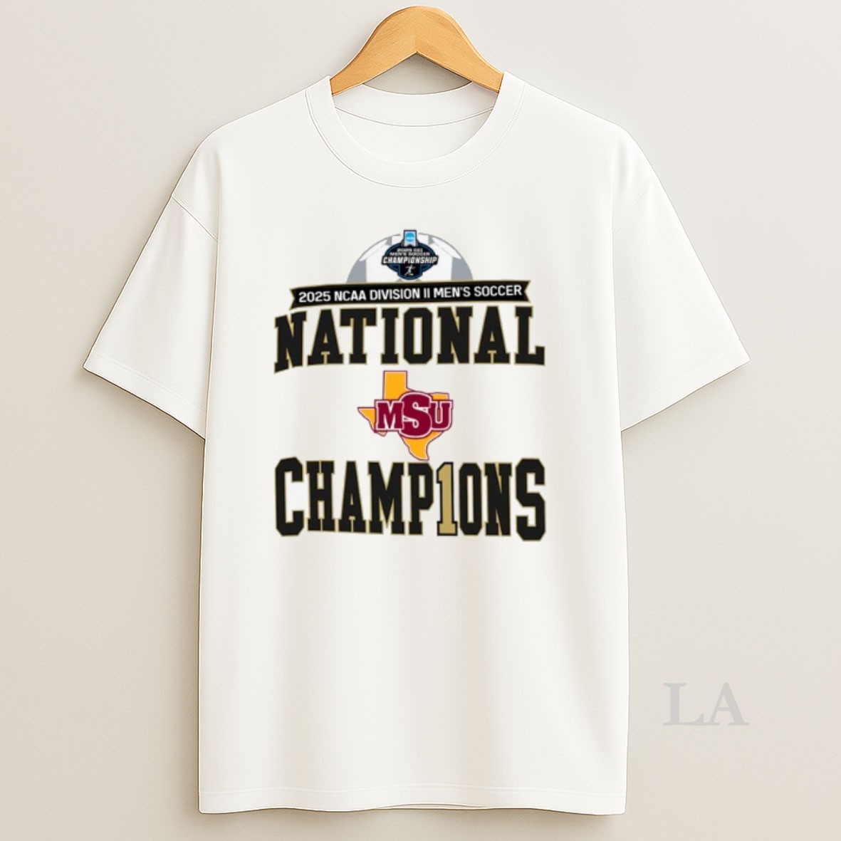 Original Midwestern State Mustangs 2025 Ncaa Dii Mens Soccer National Champions Shirt