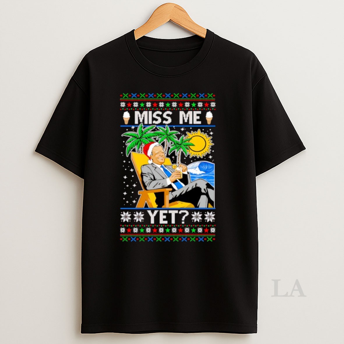 Original Miss Me Yet Joe Biden President Usa Ugly Christmas Sweat Shirt