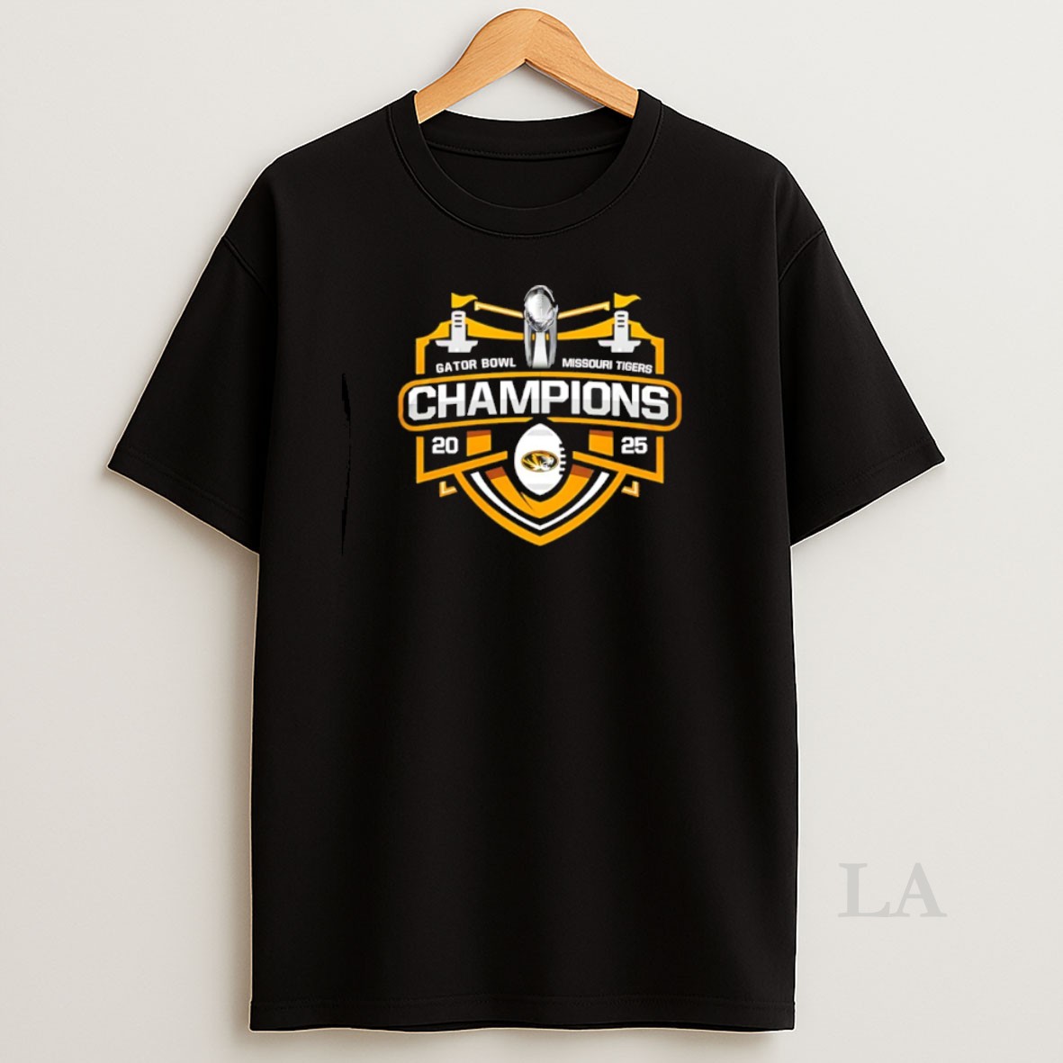 Original Missouri Tigers 2025 Gator Bowl Champions Logo Shirt