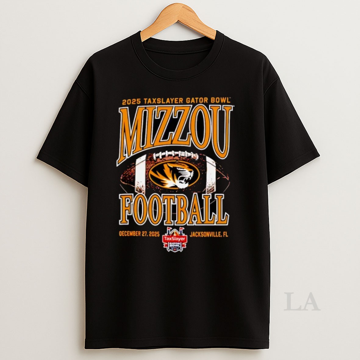 Original Missouri Tigers 2025 Taxslayer Gator Bowl Football Shirt