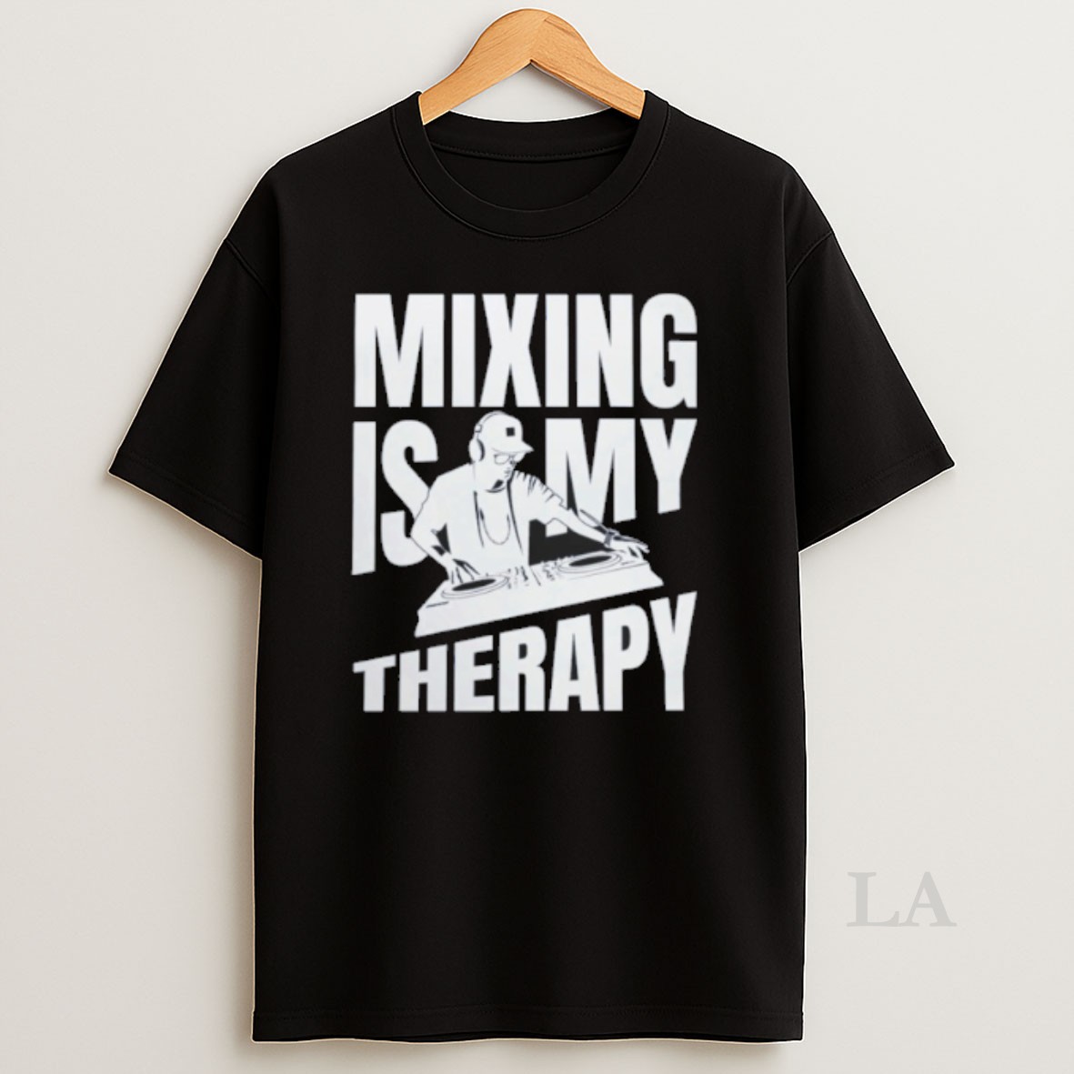 Original Mixing Is My Therapy Player Music Shirt
