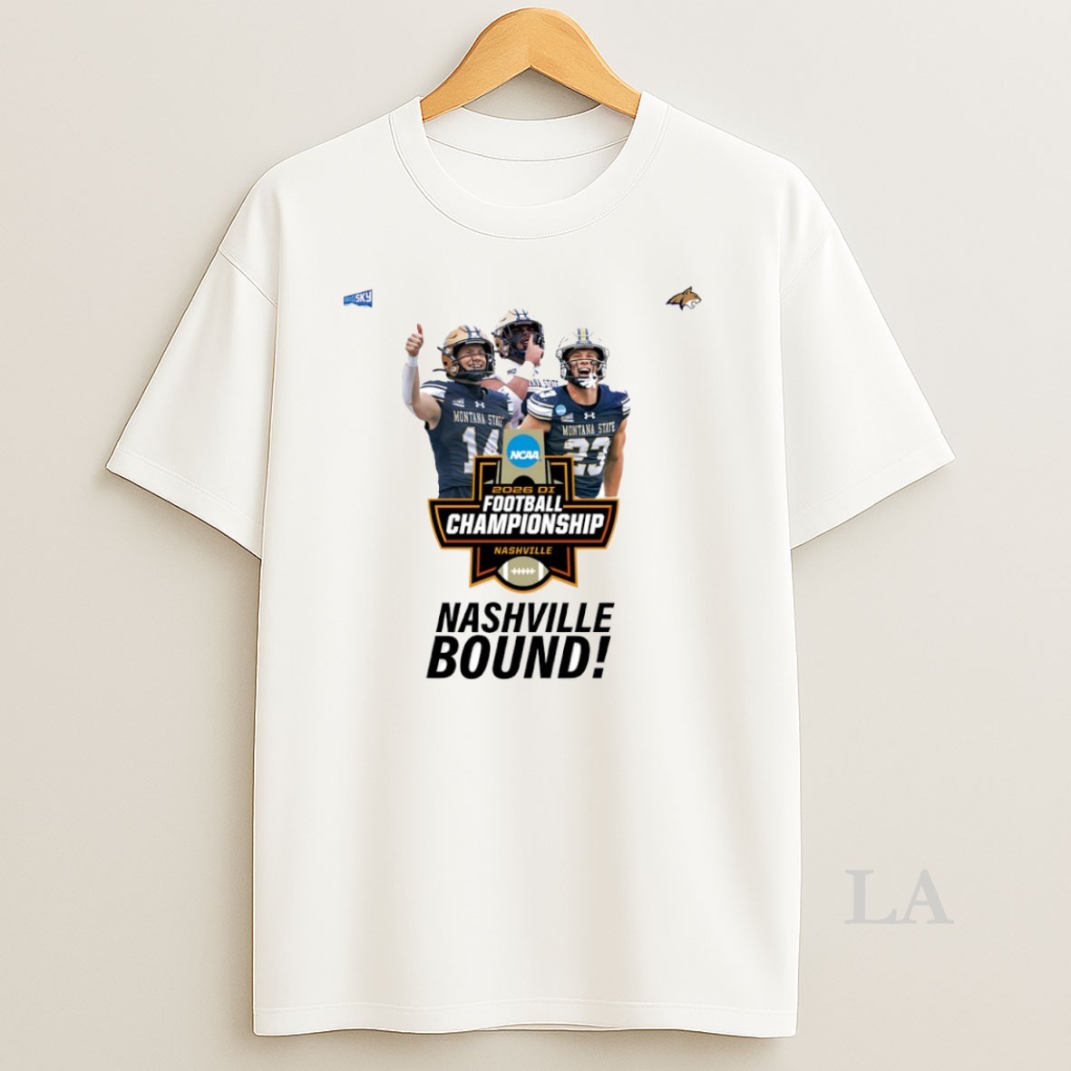 Original Montana State Bobcats 2026 Di Football Championship Game Nashville Bound Circle Shirt
