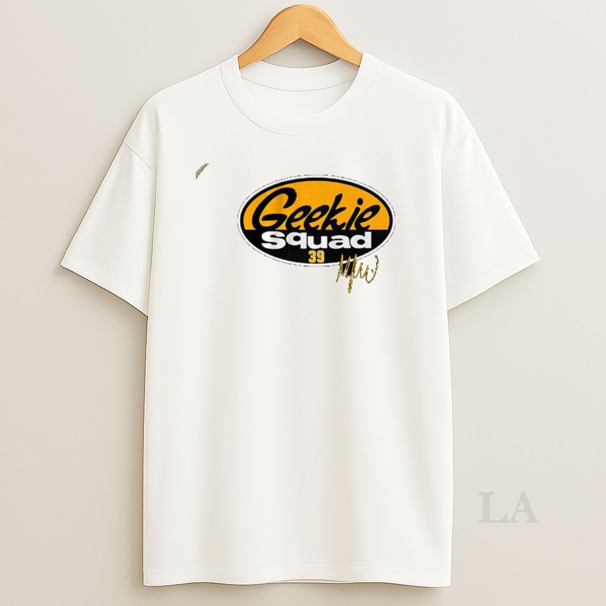 Original Morgan Geekie Boston Bruins Ice Hockey Geekie Squad Number 39 Signature Shirt