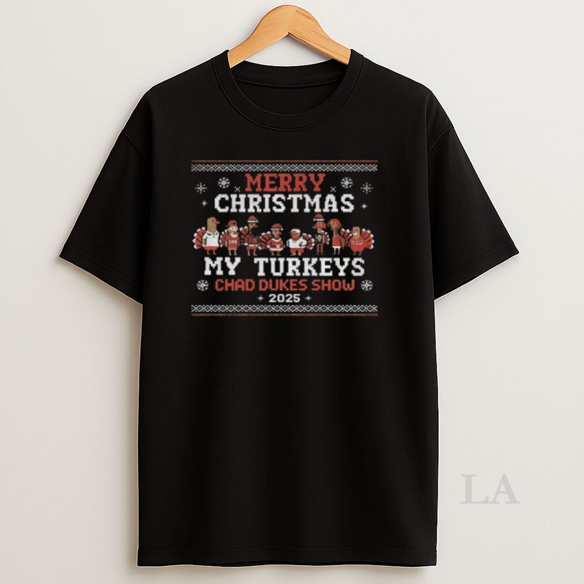 Original My Turkeys Chad Dukes Show 2025 Merry Christmas Shirt