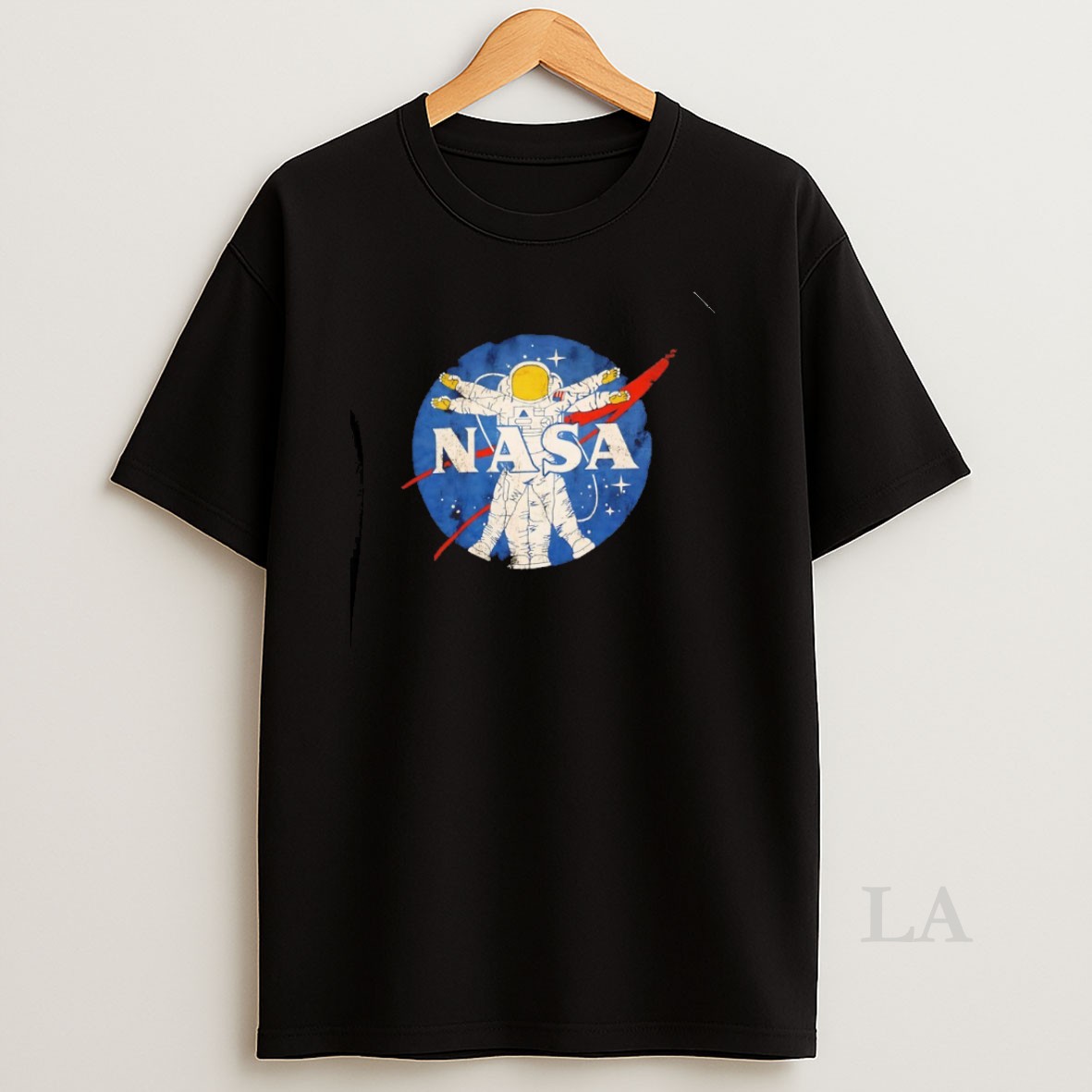 Original Nasa Da Vinci Vitruvian Man Astronaut Shirt