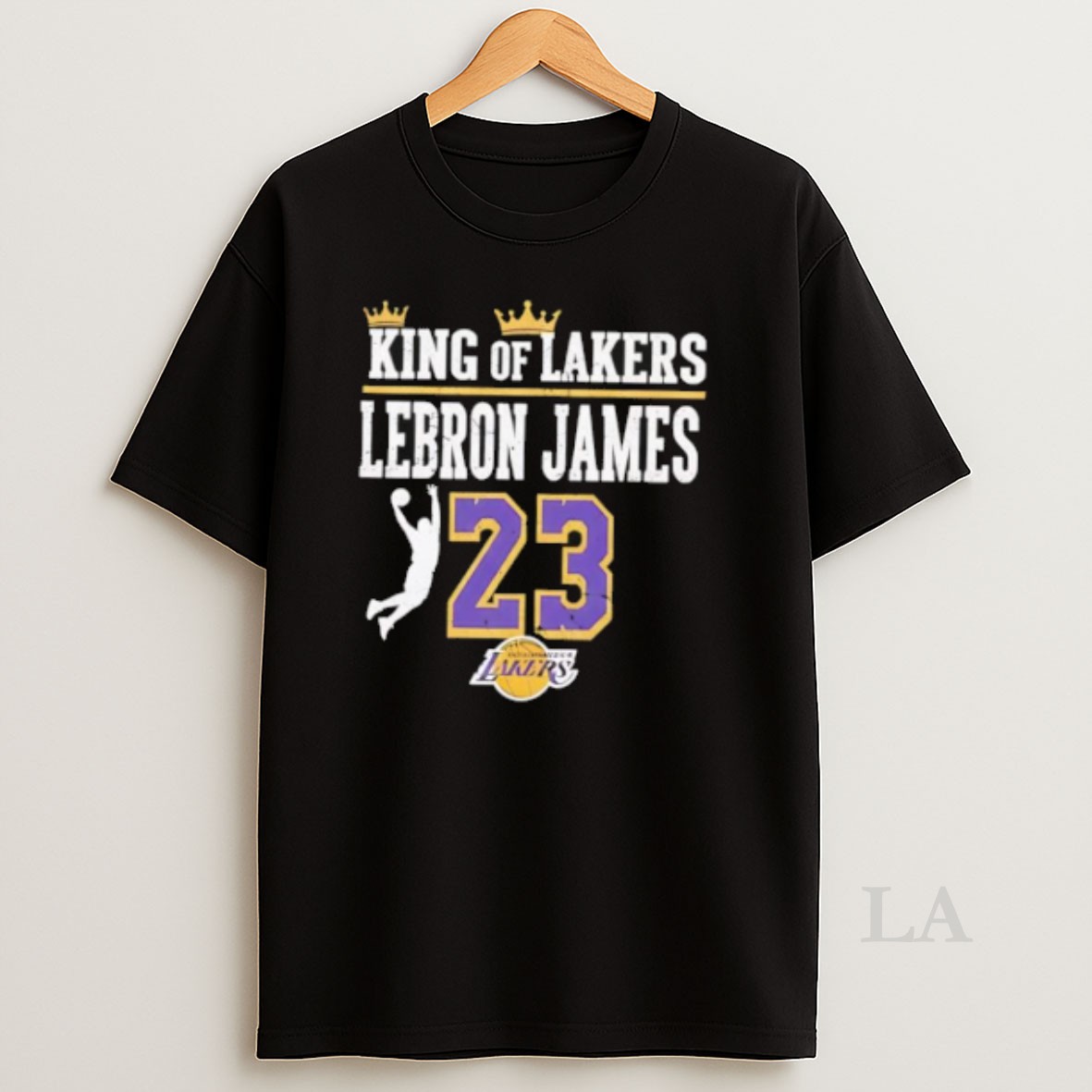 Original Nba Lebron James King Of Lakers 23 Shirt