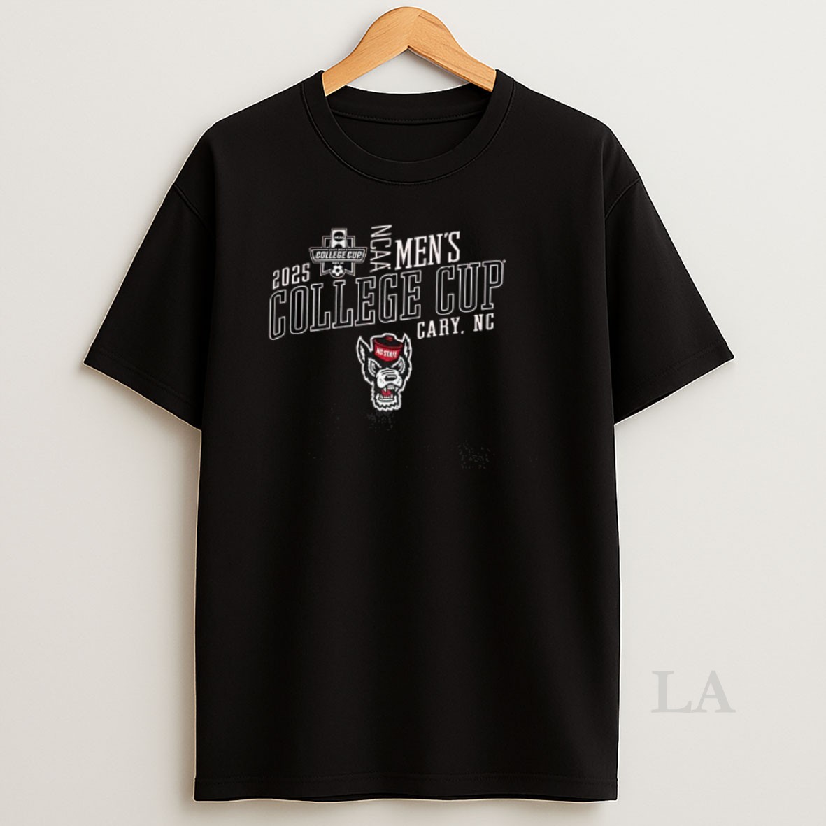 Original Nc State Wolfpack Ncaa Mens College Cup 2025 Logo Shirt