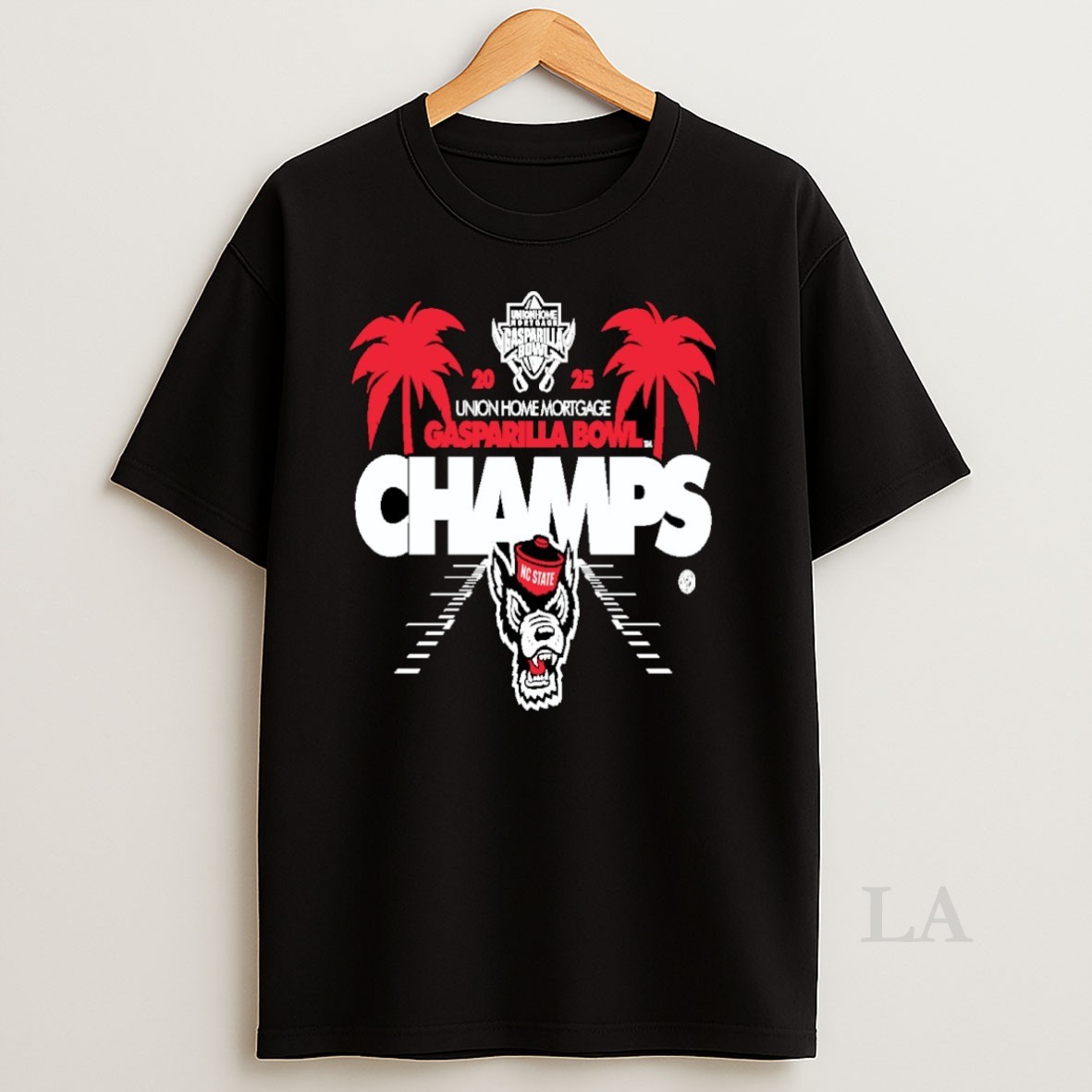 Original Nc State Wolfpack Union Home Mortgage Gasparilla Bowl 2025 Shirt
