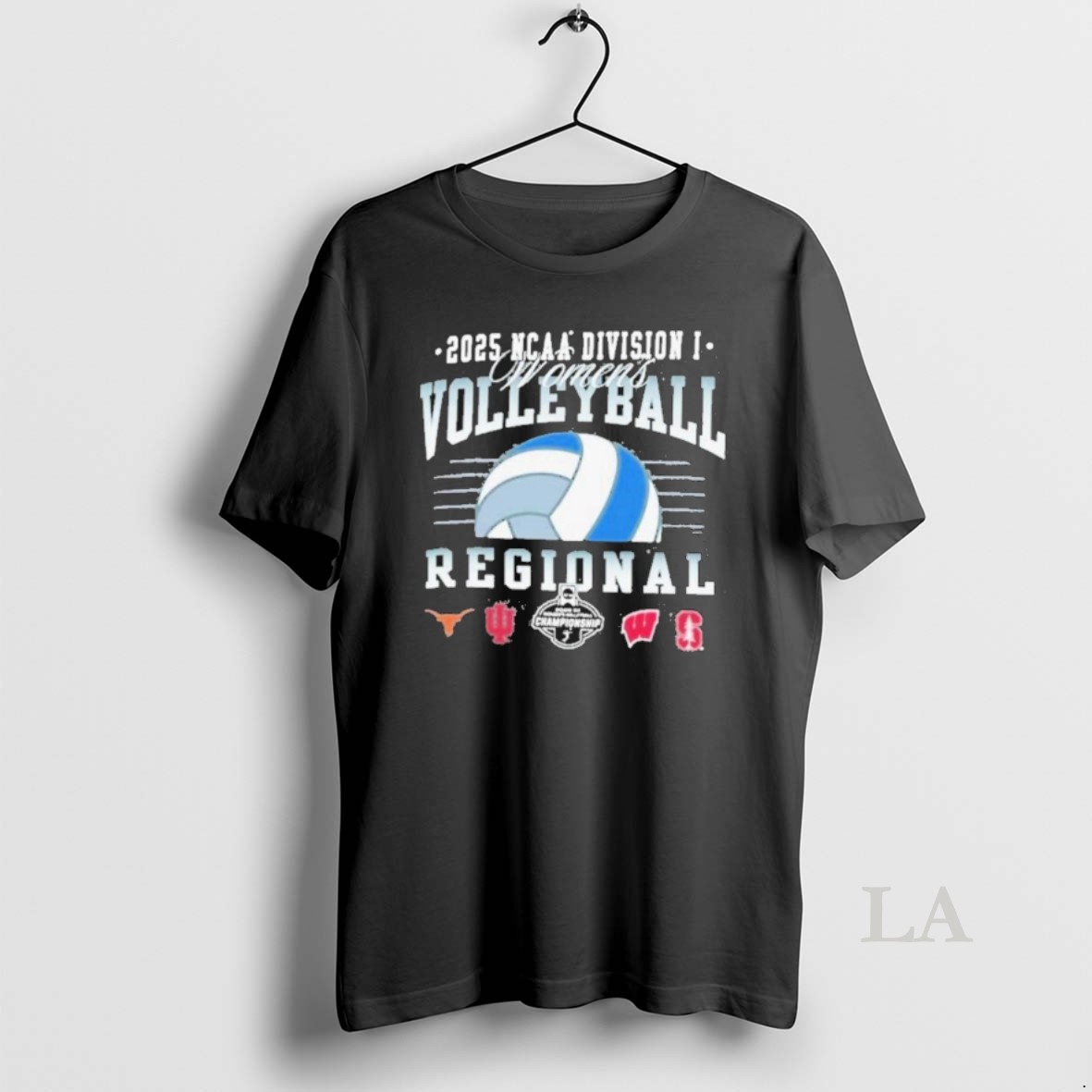 Original Ncaa Di Womens Volleyball Regional 2025 Texas Indiana Wisconsin And Stanford Shirt