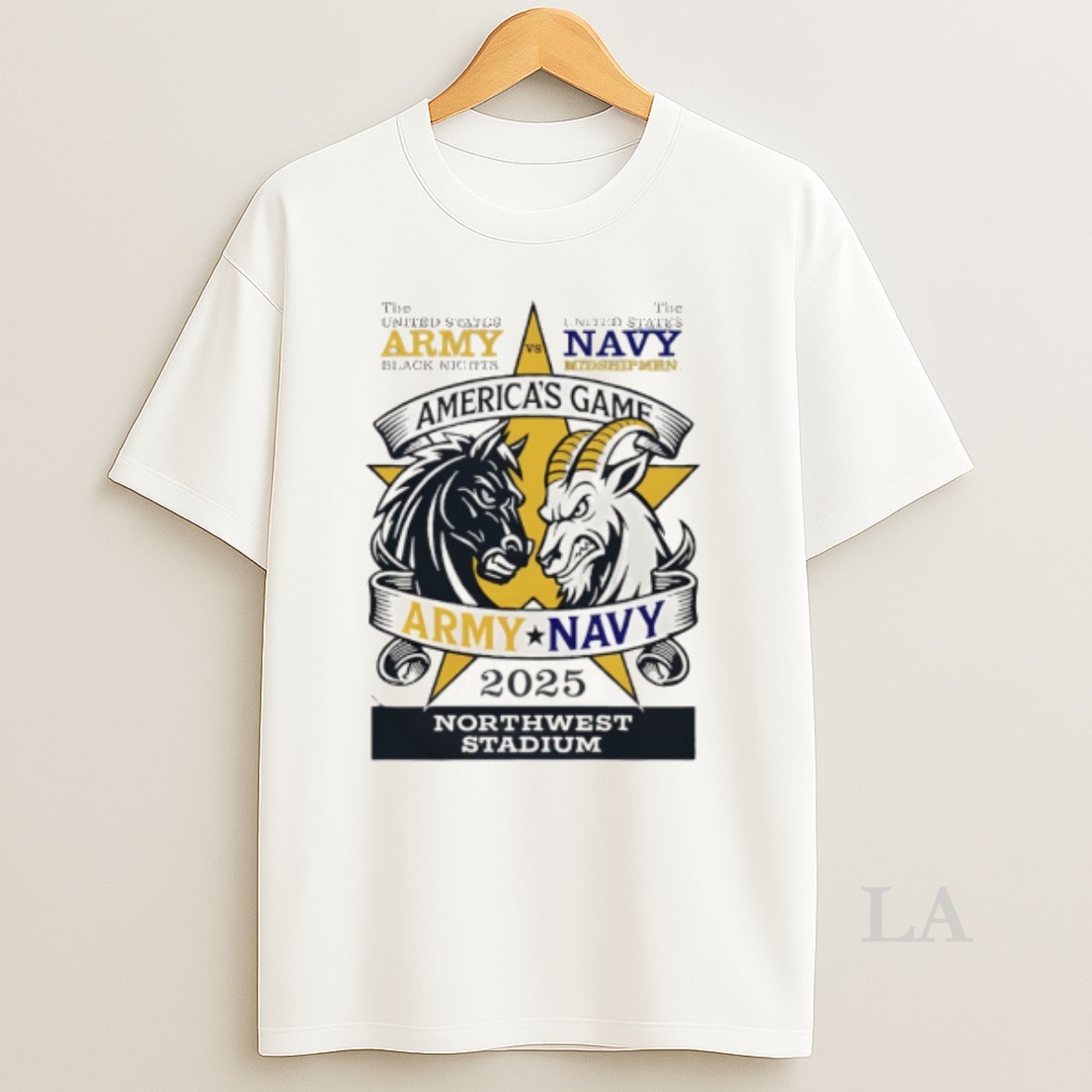 Original Navy Midshipmen Army Vs Navy Game Americas Game Northwest Stadium Shirt