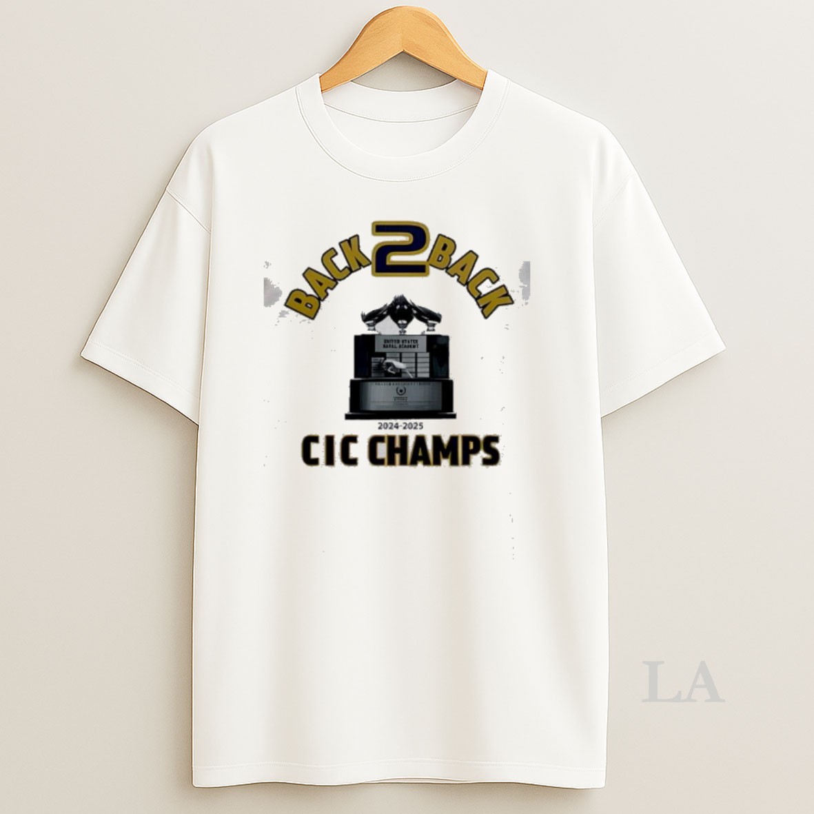 Original Navy Midshipmen Back To Back Cic Champs Shirt