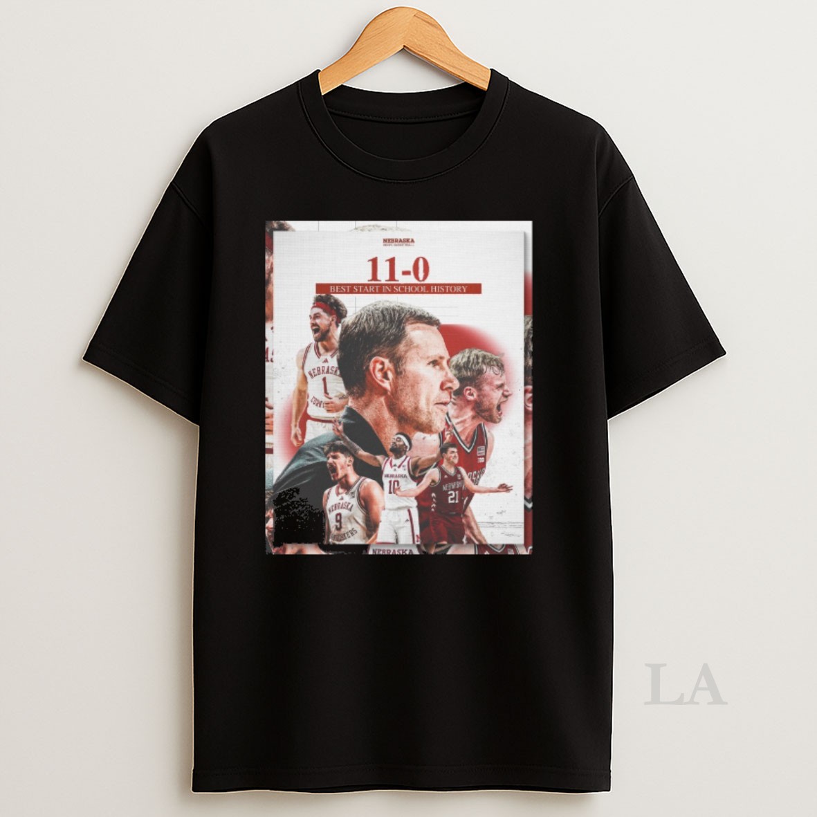 Original Nebraska Mens Basketball 11 0 Best Start In School History Shirt