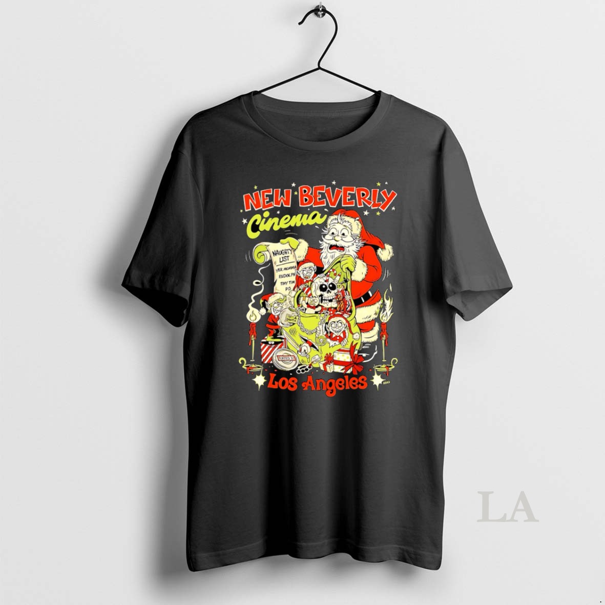 Original New Beverly Cinema Los Angeles Christmas Shirt