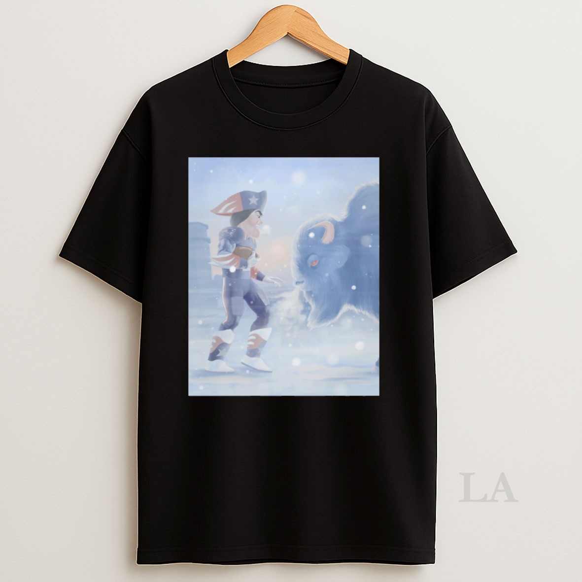 Original New England Patriots Vs Buffalo Bills Football Weather Mascots Shirt