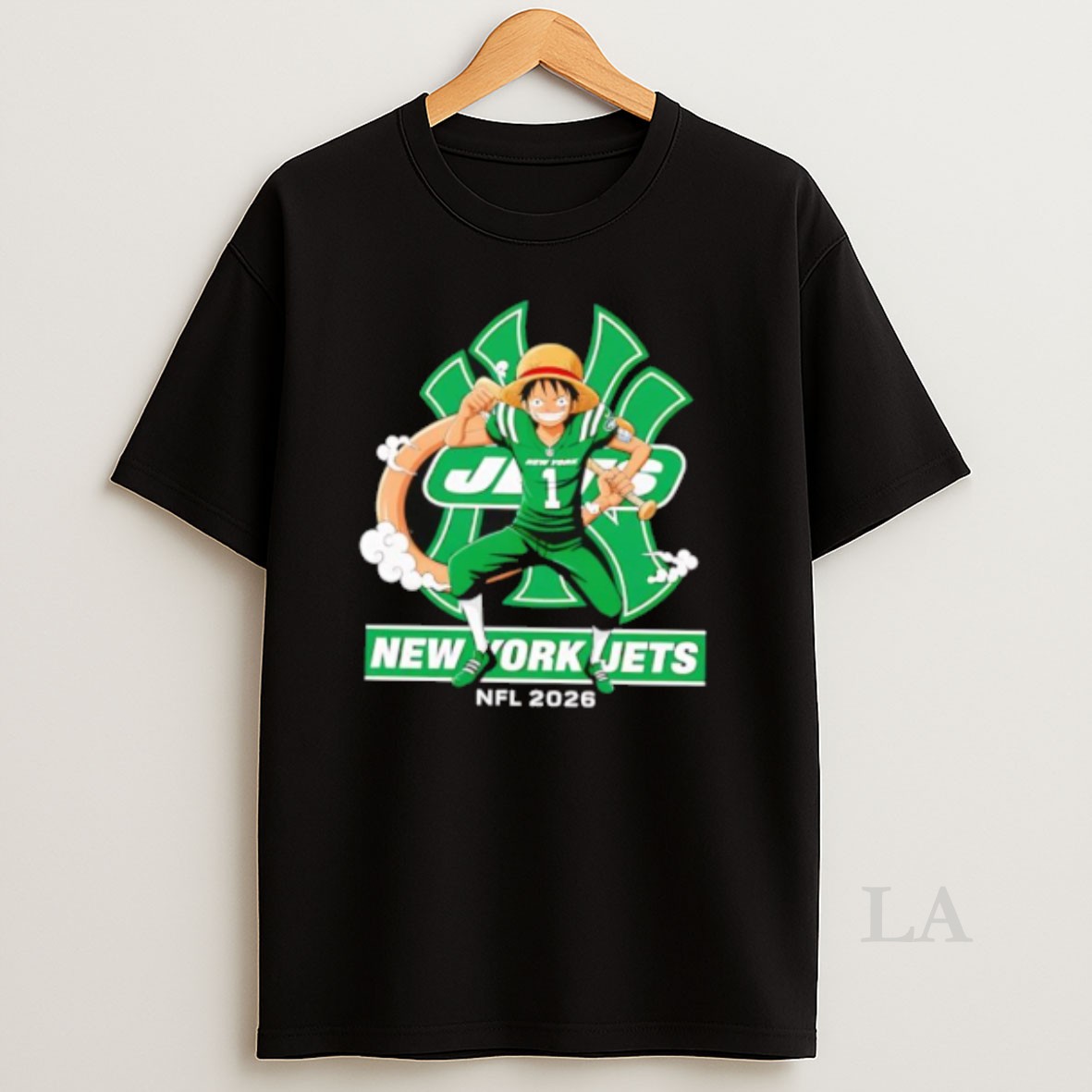 Original New York Jets One Piece 2026 Luffy Shirt