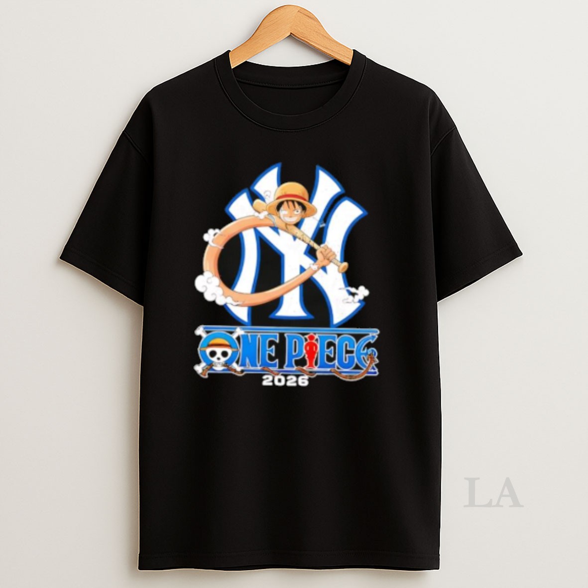 Original New York Yankees One Piece 2026 Luffy Shirt