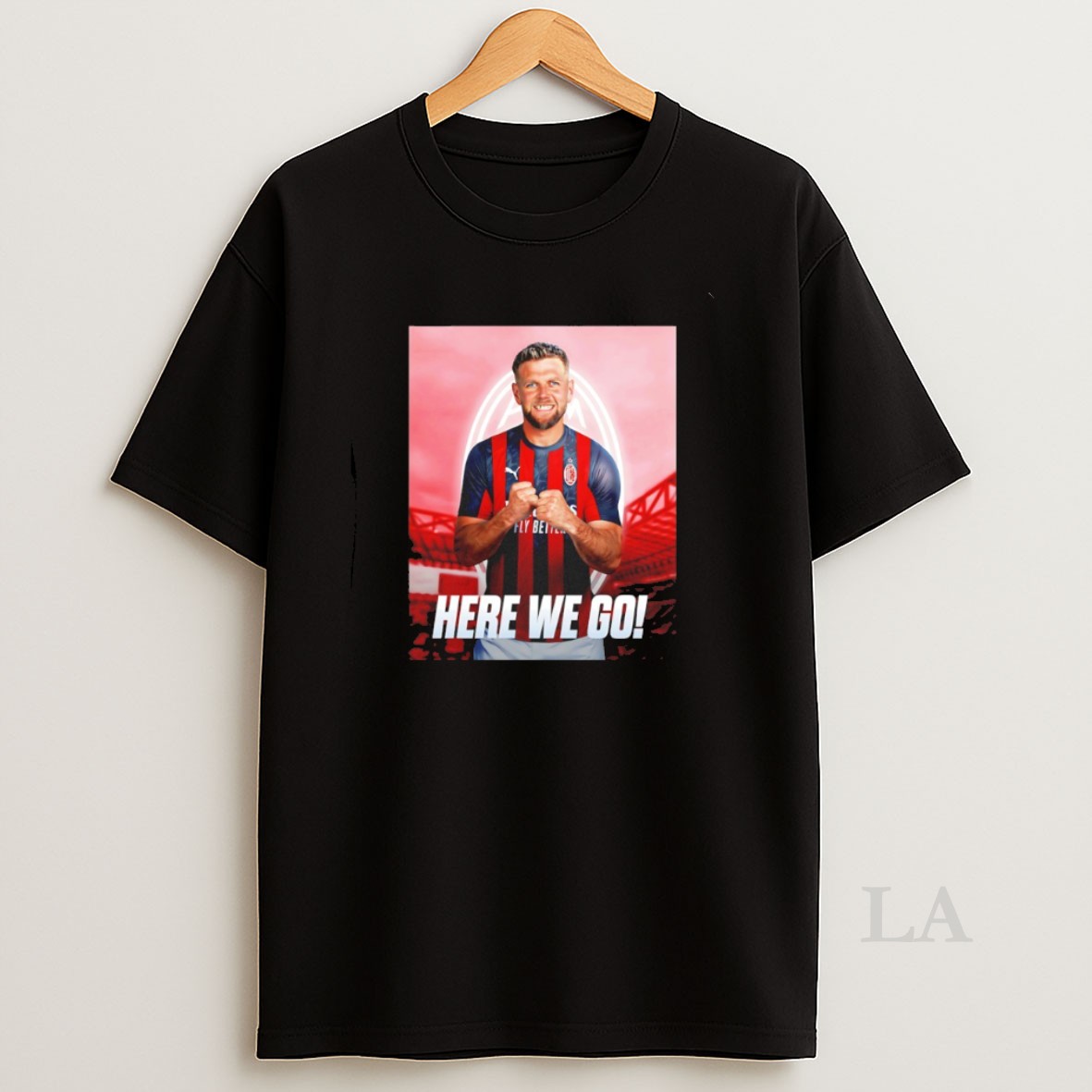 Original Niclas Fullkrug To Ac Milan Here We Go Shirt