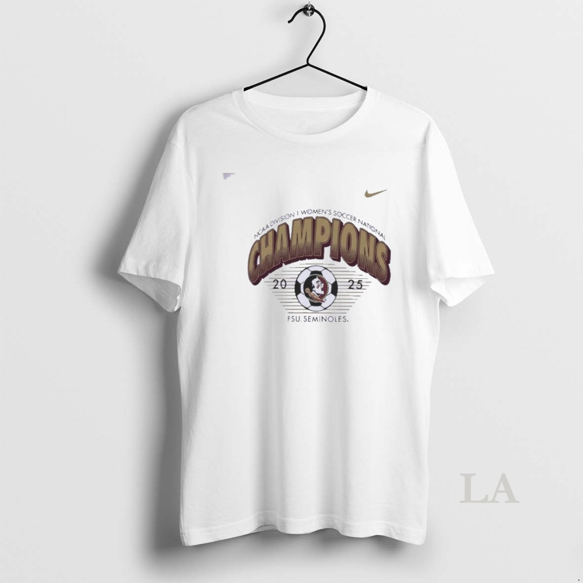 Original Nike X Florida State Seminoles 2025 Ncaa Di Womens Soccer National Champions Shirt
