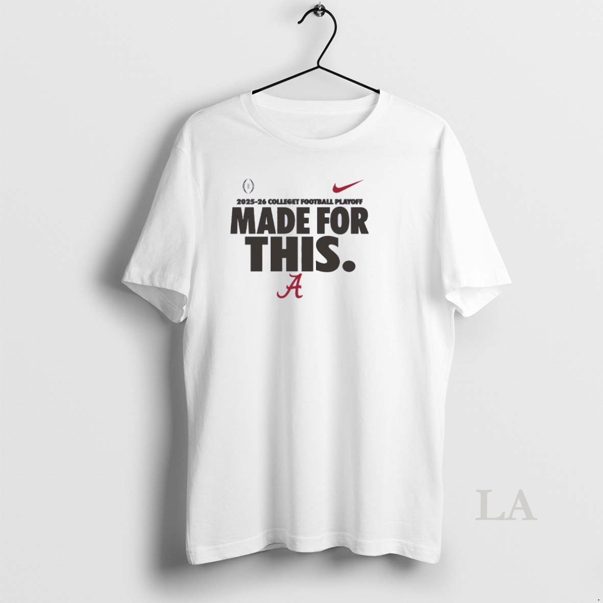 Original Nike X Made For This Alabama Crimson Tide 2025 Cfp Bound Shirt