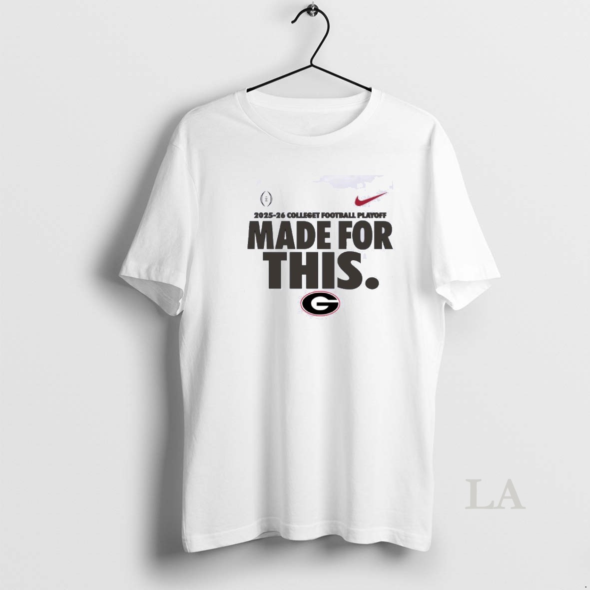 Original Nike X Made For This Georgia Bulldogs 2025 Cfp Bound Shirt