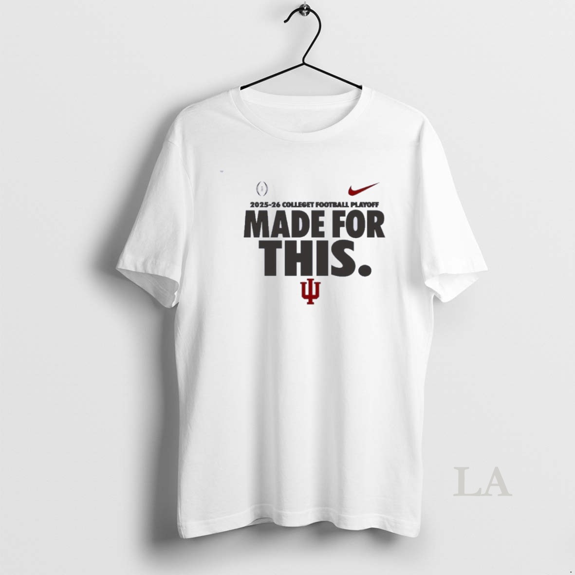 Original Nike X Made For This Indiana Hoosiers 2025 Cfp Bound Shirt