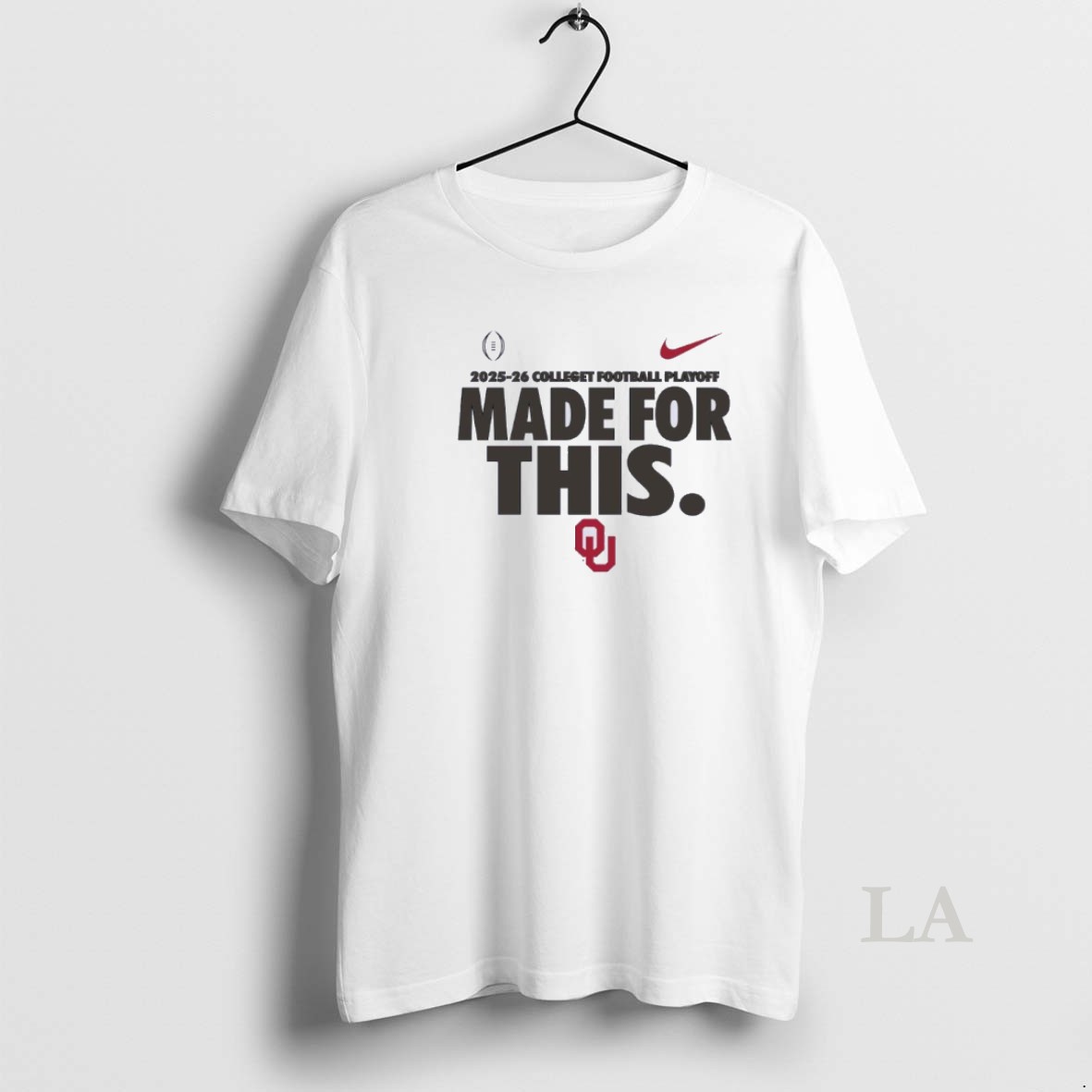 Original Nike X Made For This Oklahoma Sooners 2025 Cfp Bound Shirt