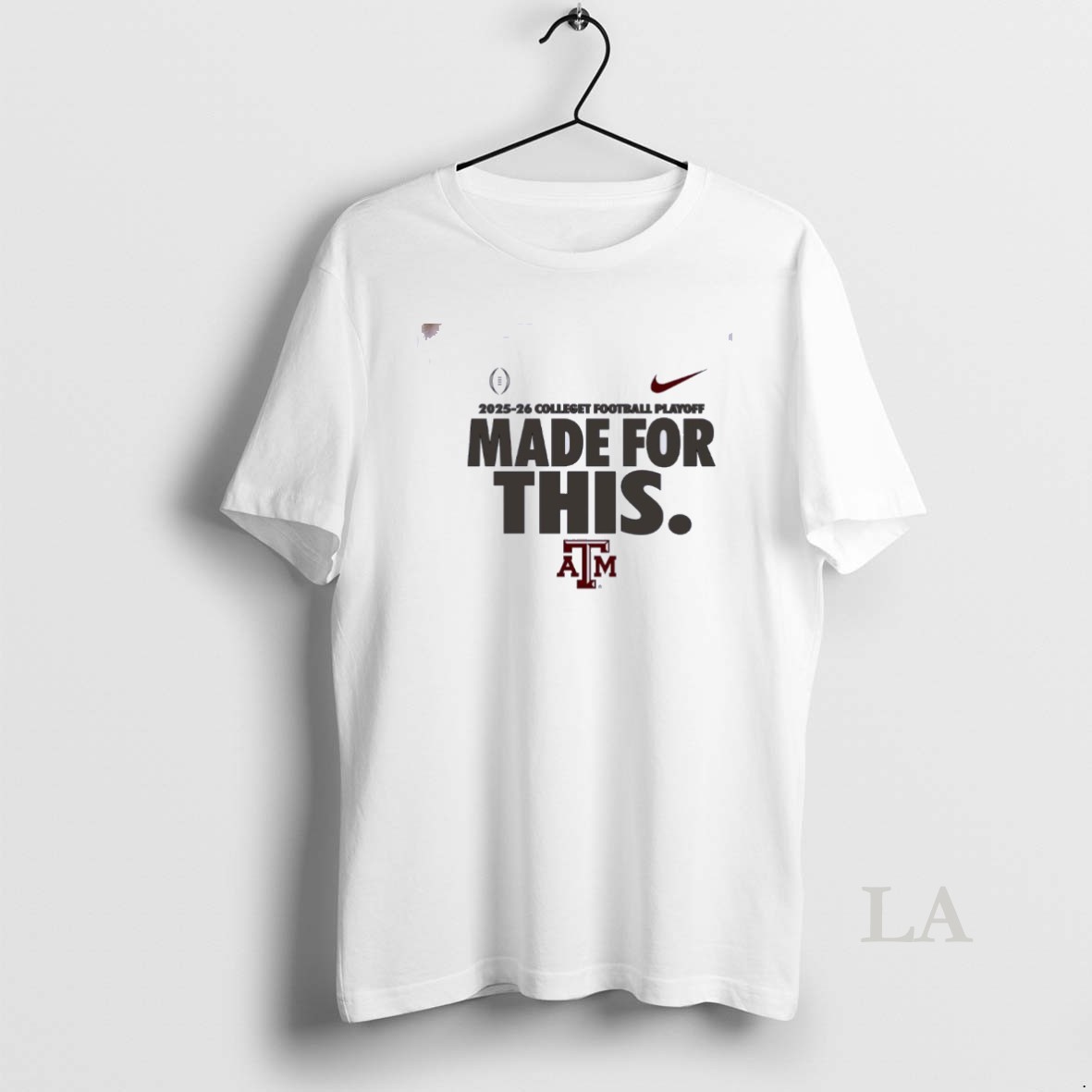 Original Nike X Made For This Texas Am Aggies 2025 Cfp Bound Shirt