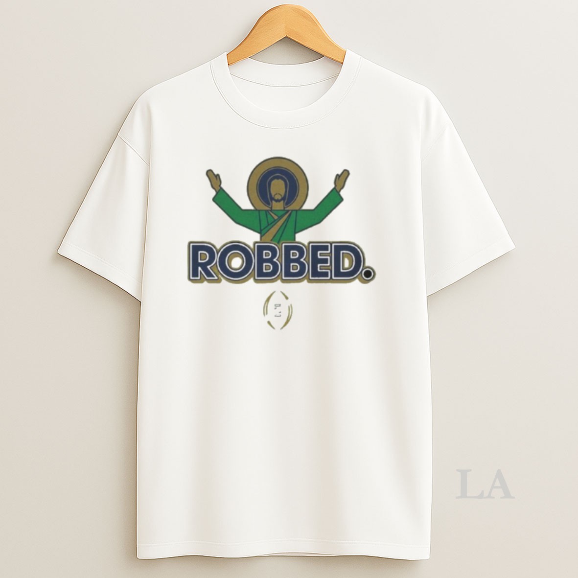 Original Notre Dame Fighting Irish Football 2025 Robbed College Football Playoff Shirt