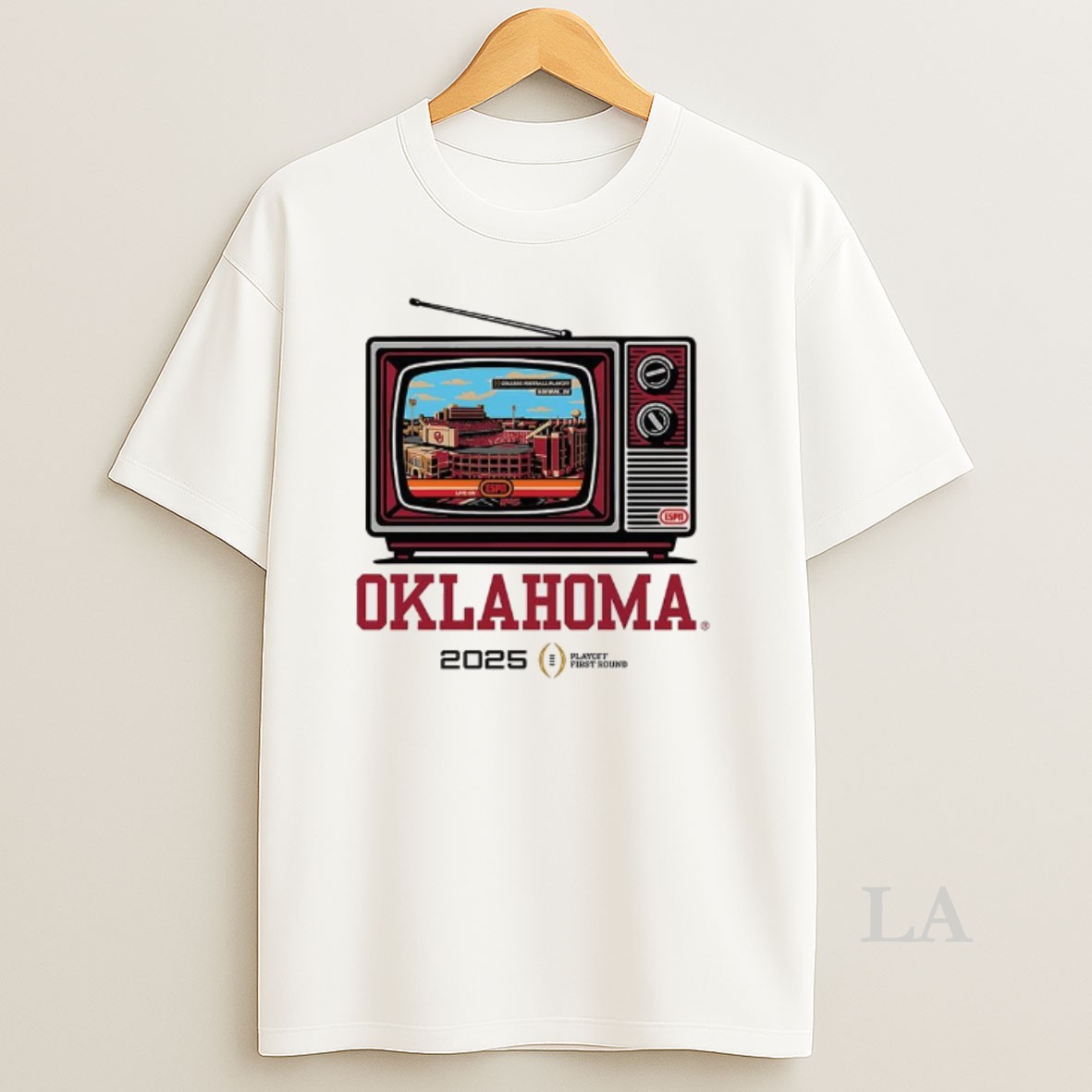 Original Oklahoma Sooners Ncaa Cfp 2025 Gaylord Family Stadium On Classic Tv Shirt
