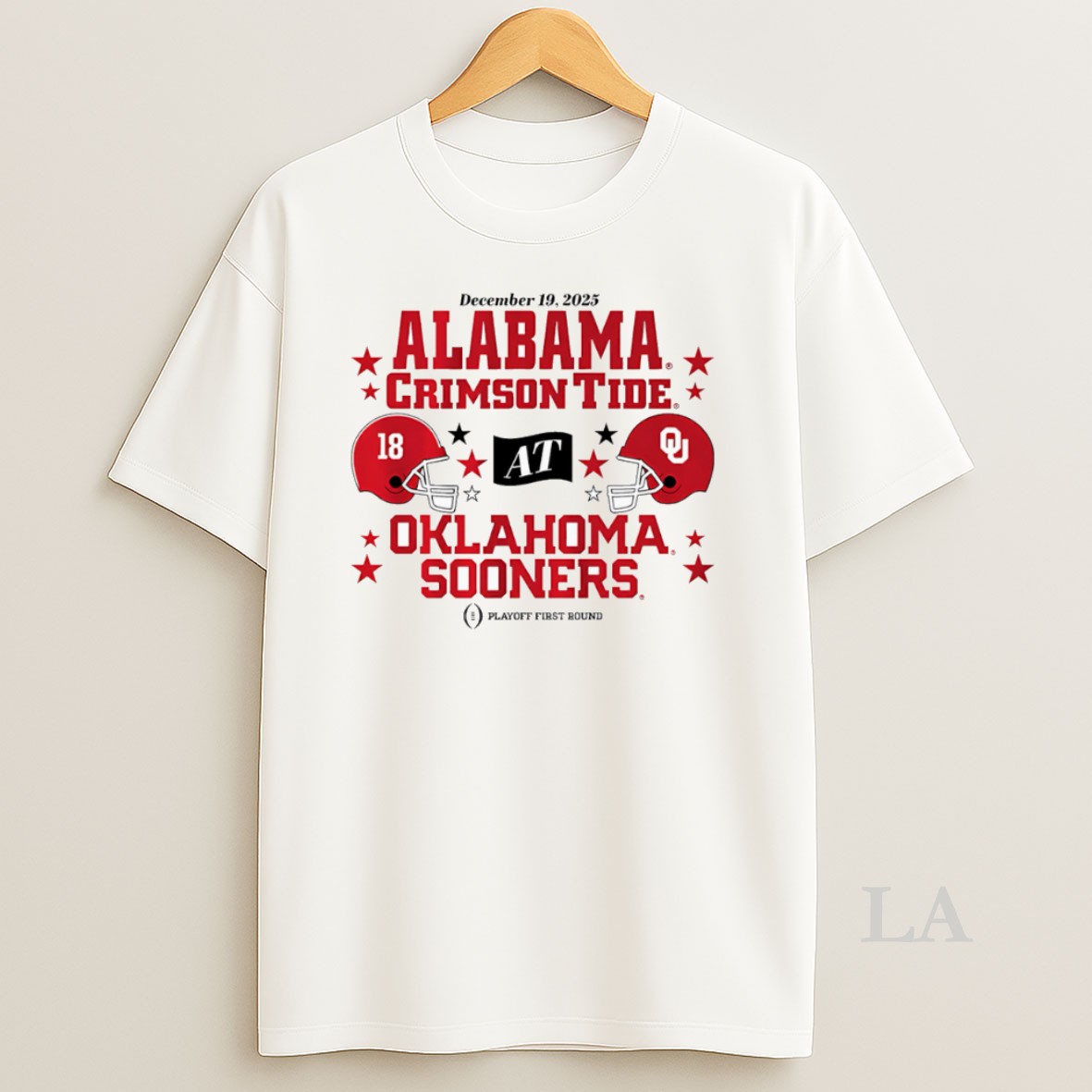 Original Oklahoma Sooners And Alabama Crimson Tide 2025 Cfp First Round Matchup Shirt