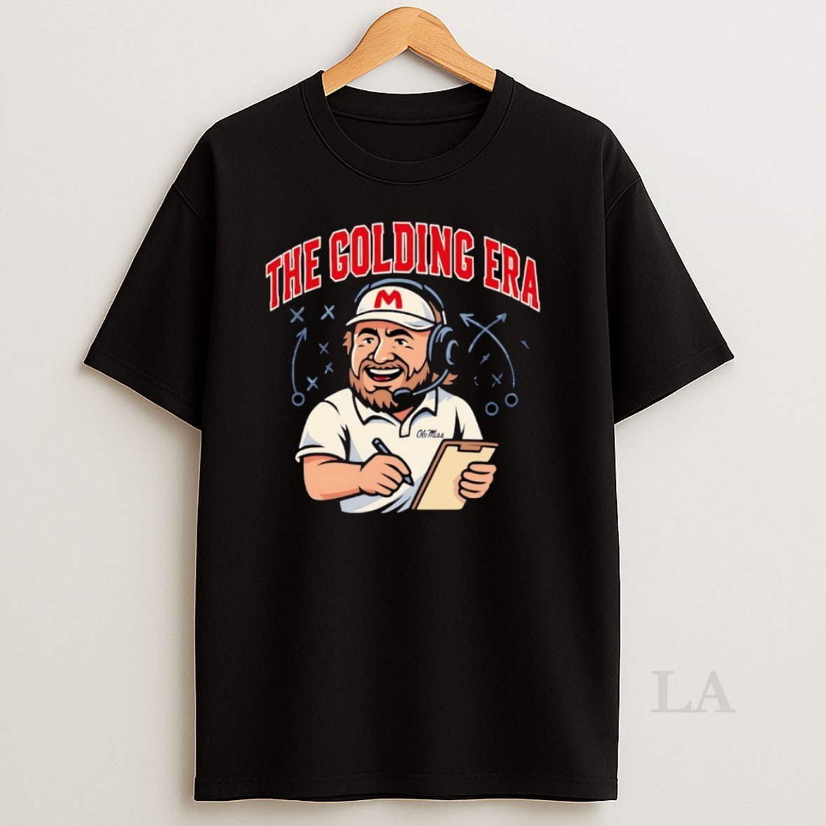 Original Ole Miss Rebels Lane Kiffin The Golding Era Shirt