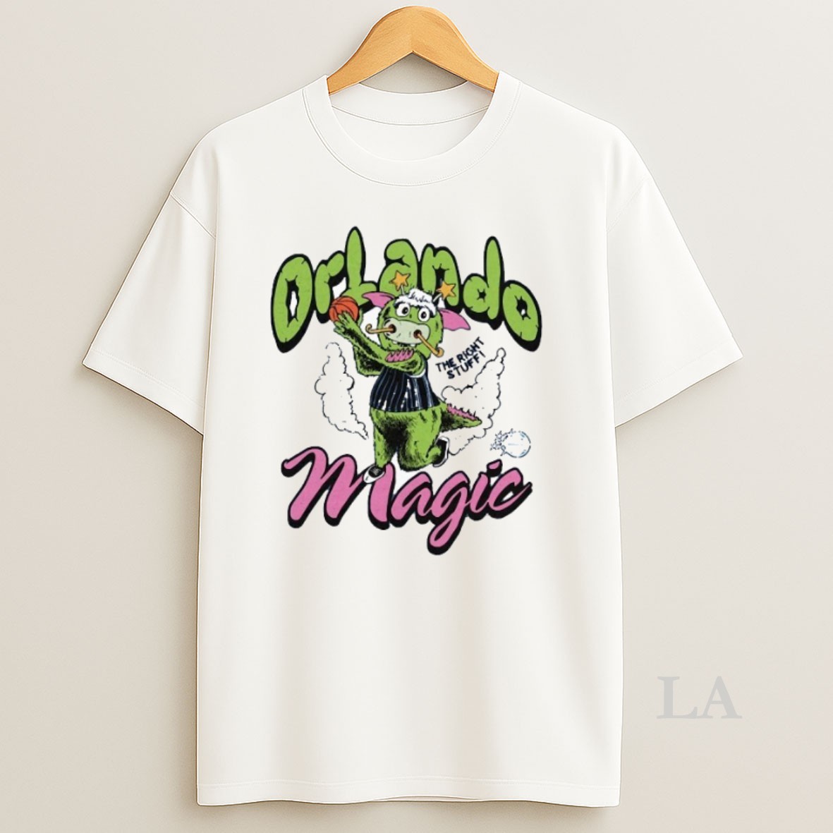 Original Orlando Magic The Right Stuff Mascot Shirt