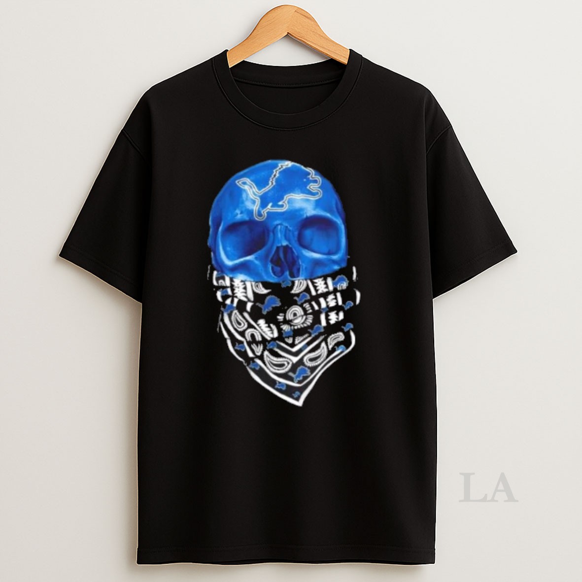Original Outlaw Skull Gang Detroit Lions Shirt