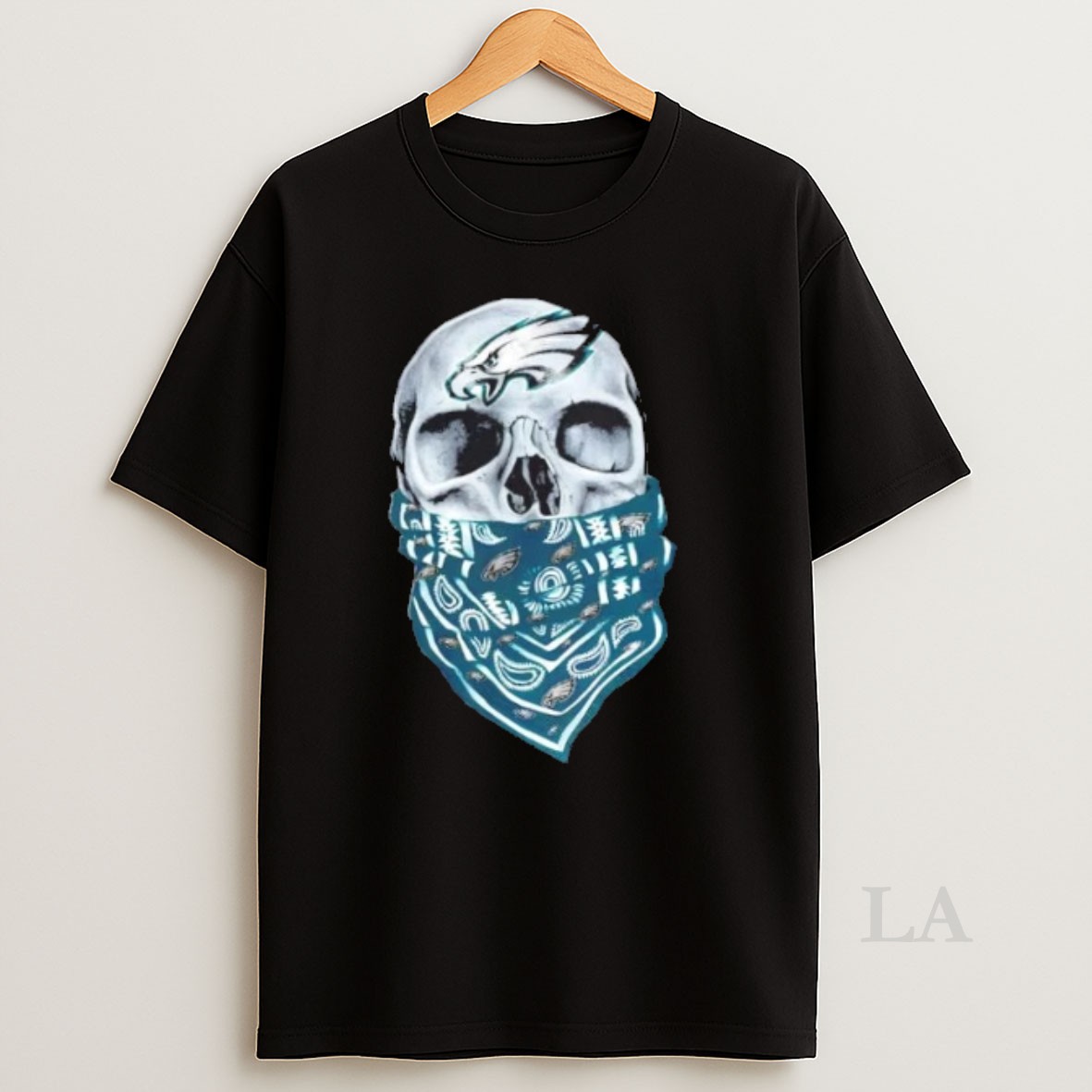 Original Outlaw Skull Gang Philadelphia Eagles Shirt