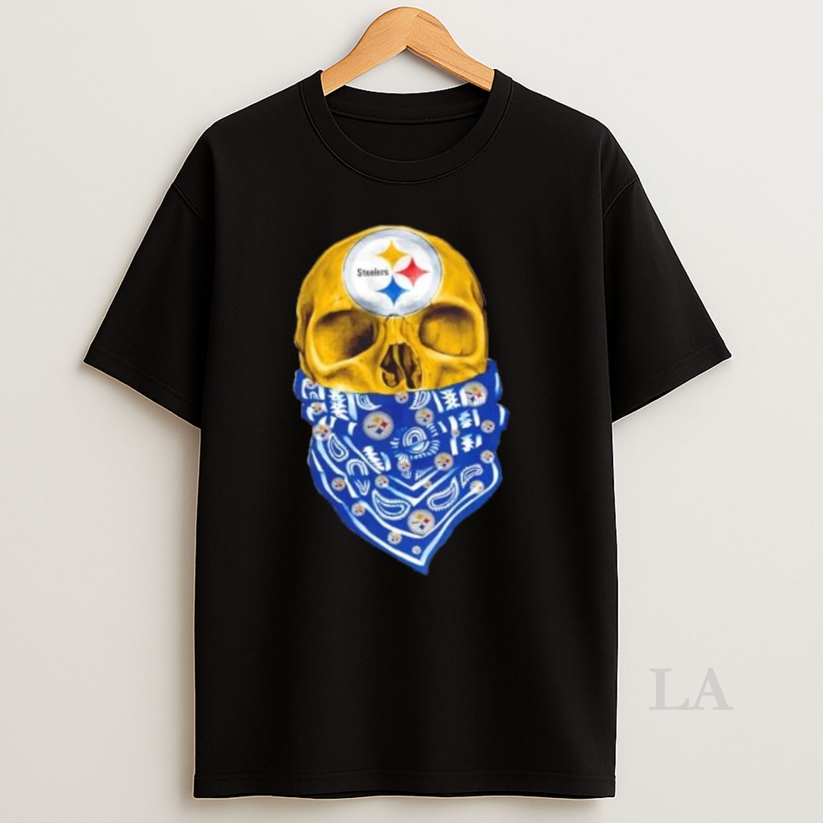 Original Outlaw Skull Gang Pittsburgh Steelers Shirt