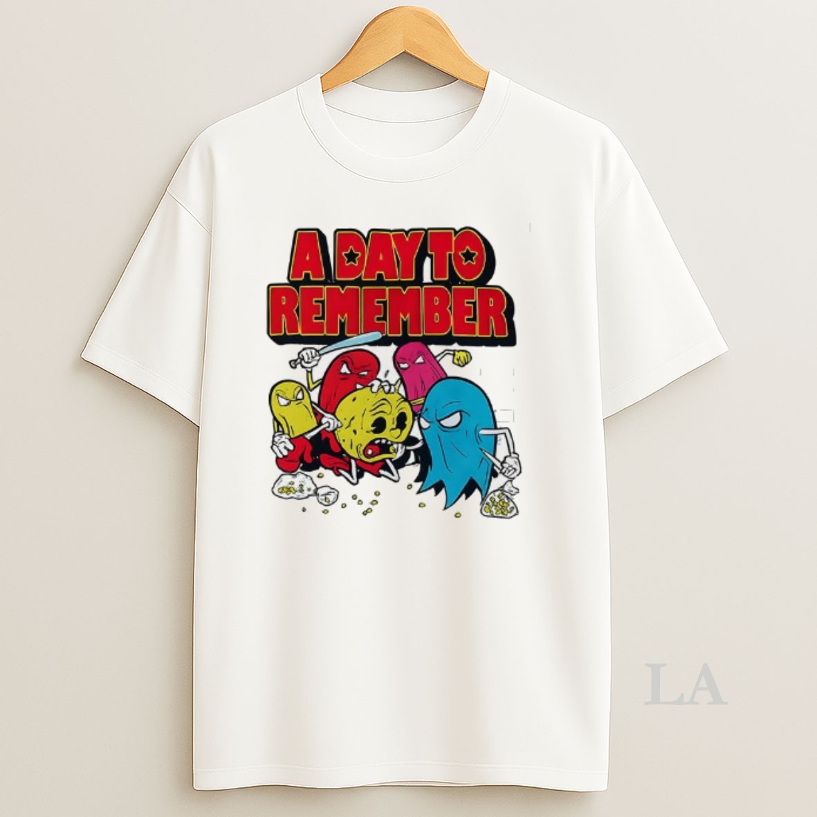 Original Pac Man A Day To Remember Cartoon Shirt