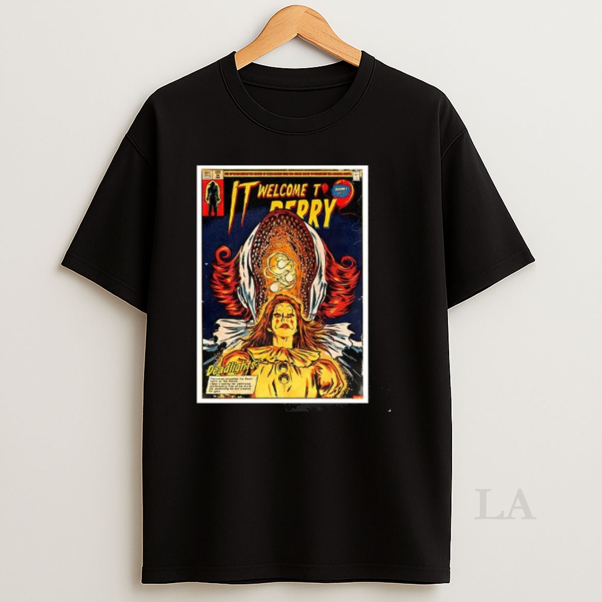 Original Pennywise It Welcome To Derry Deadlights Comic Shirt