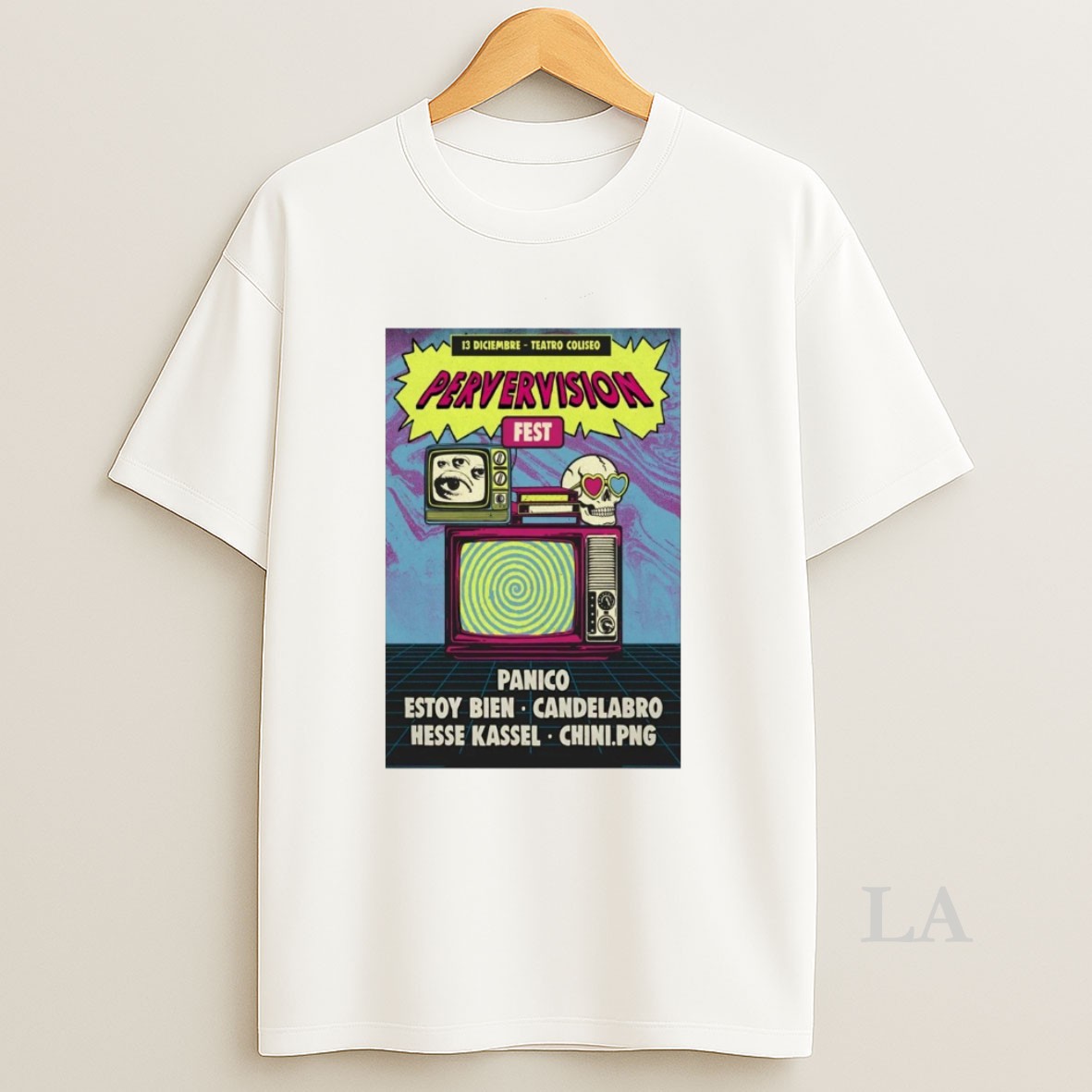 Original Pervervision Fest Santiago Chile December 13 2025 Shirt
