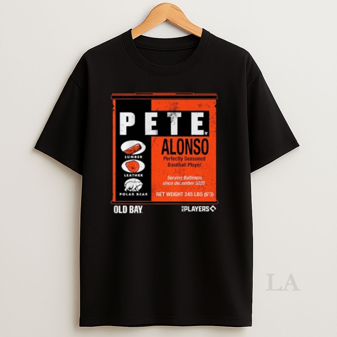 Original Pete Alonso Old Bay Can Shirt