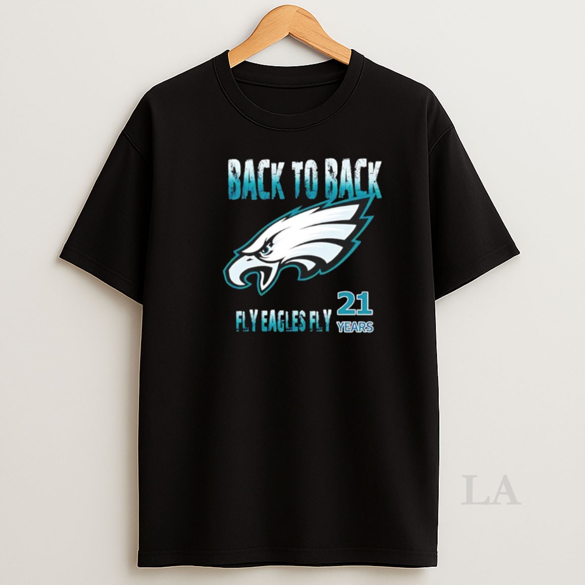 Original Philadelphia Eagles 2025 Back To Back Nfc East Champions Fly Eagles Fly 21 Years Shirt