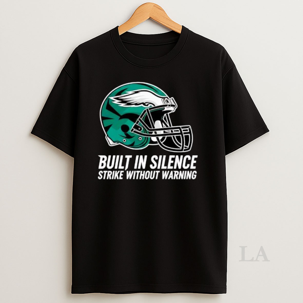 Original Philadelphia Eagles Built In Silence Strike Without Warning Shirt