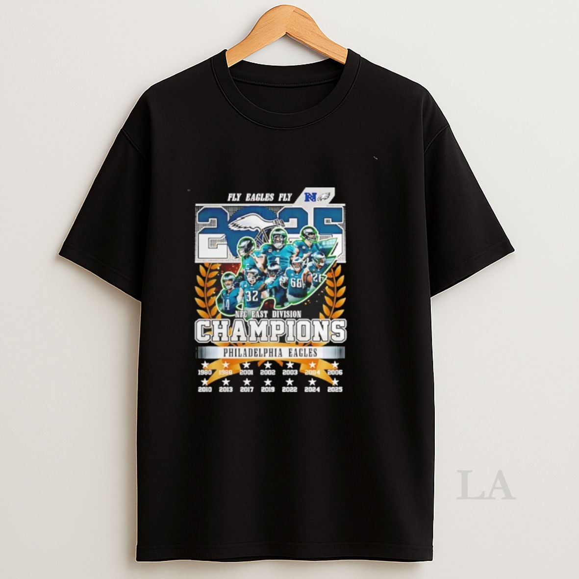 Original Philadelphia Eagles Nfc East Division 2025 Champions Our Time Shirt