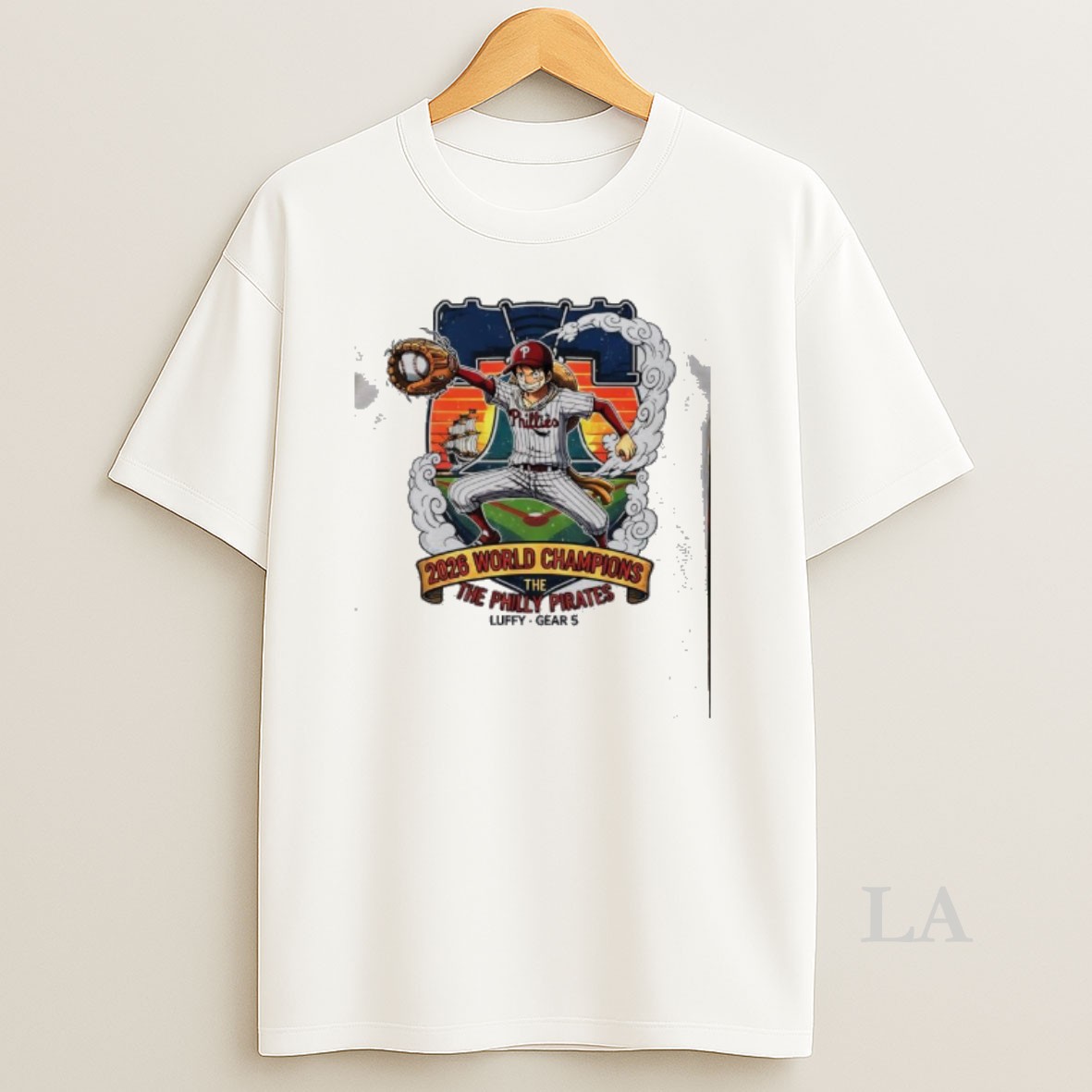 Original Philadelphia Phillies One Piece 2026 Luffy Shirt