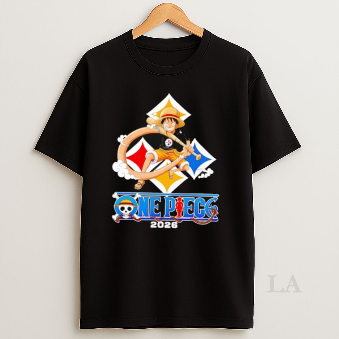 Original Pittsburgh Steelers One Piece 2026 Luffy Shirt